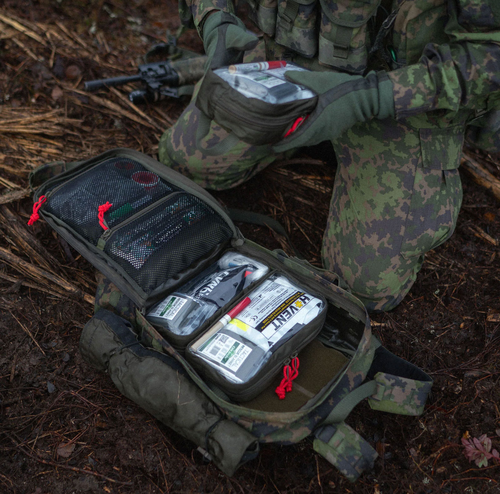 Organizer Savotta Med 25 x 12 cm - Brown