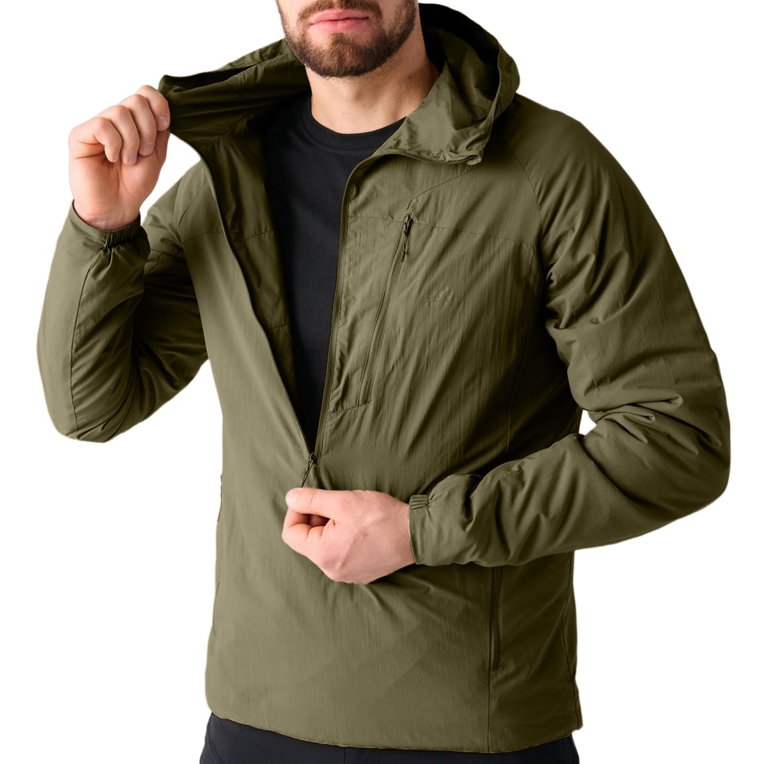 Kurtka Helikon-Tex Wolfhound Hoodie Lite - Taiga Green