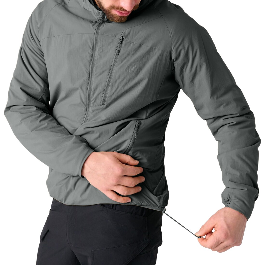 Kurtka Helikon-Tex Wolfhound Hoodie Lite - Shadow Grey