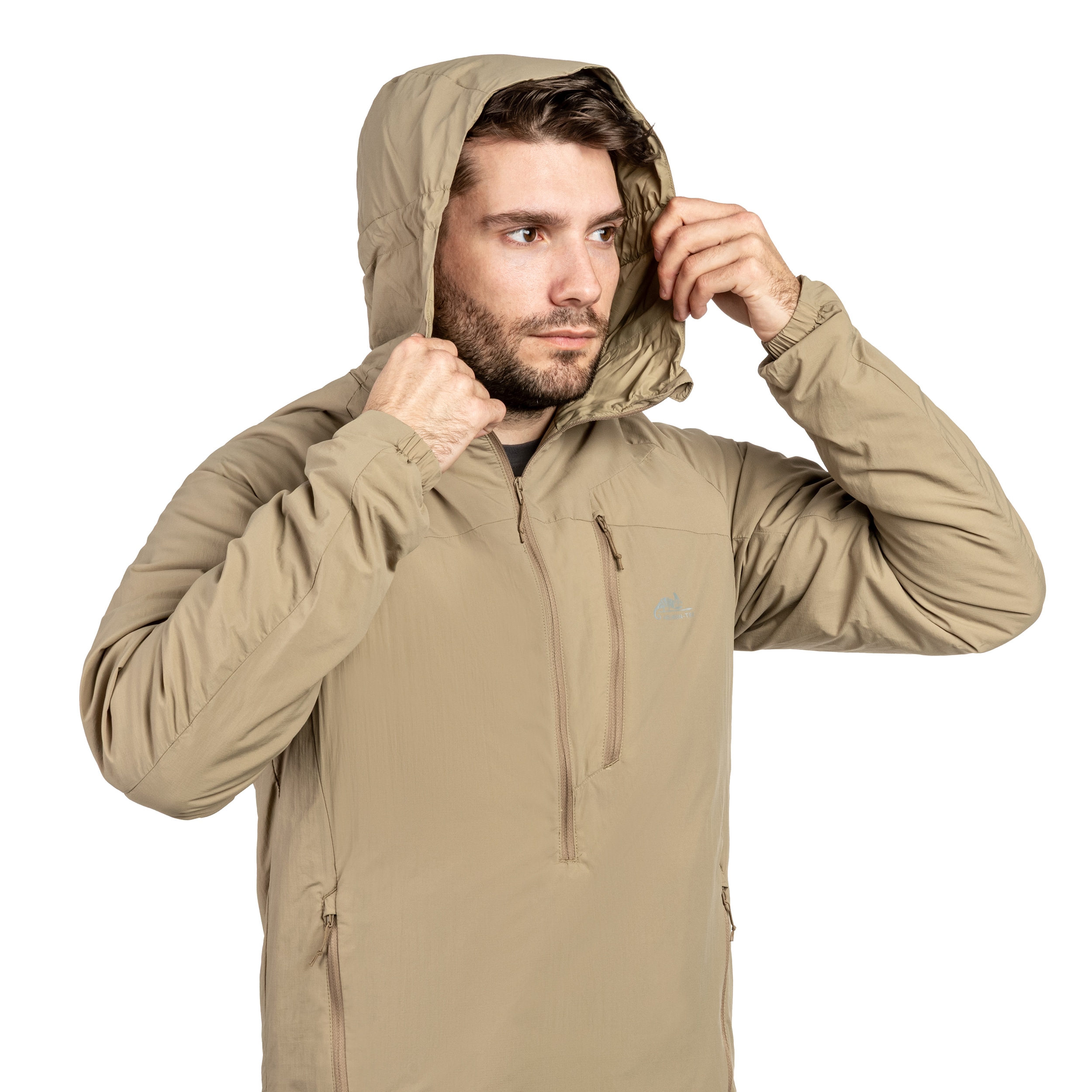 Kurtka Helikon-Tex Wolfhound Hoodie Lite - Khaki