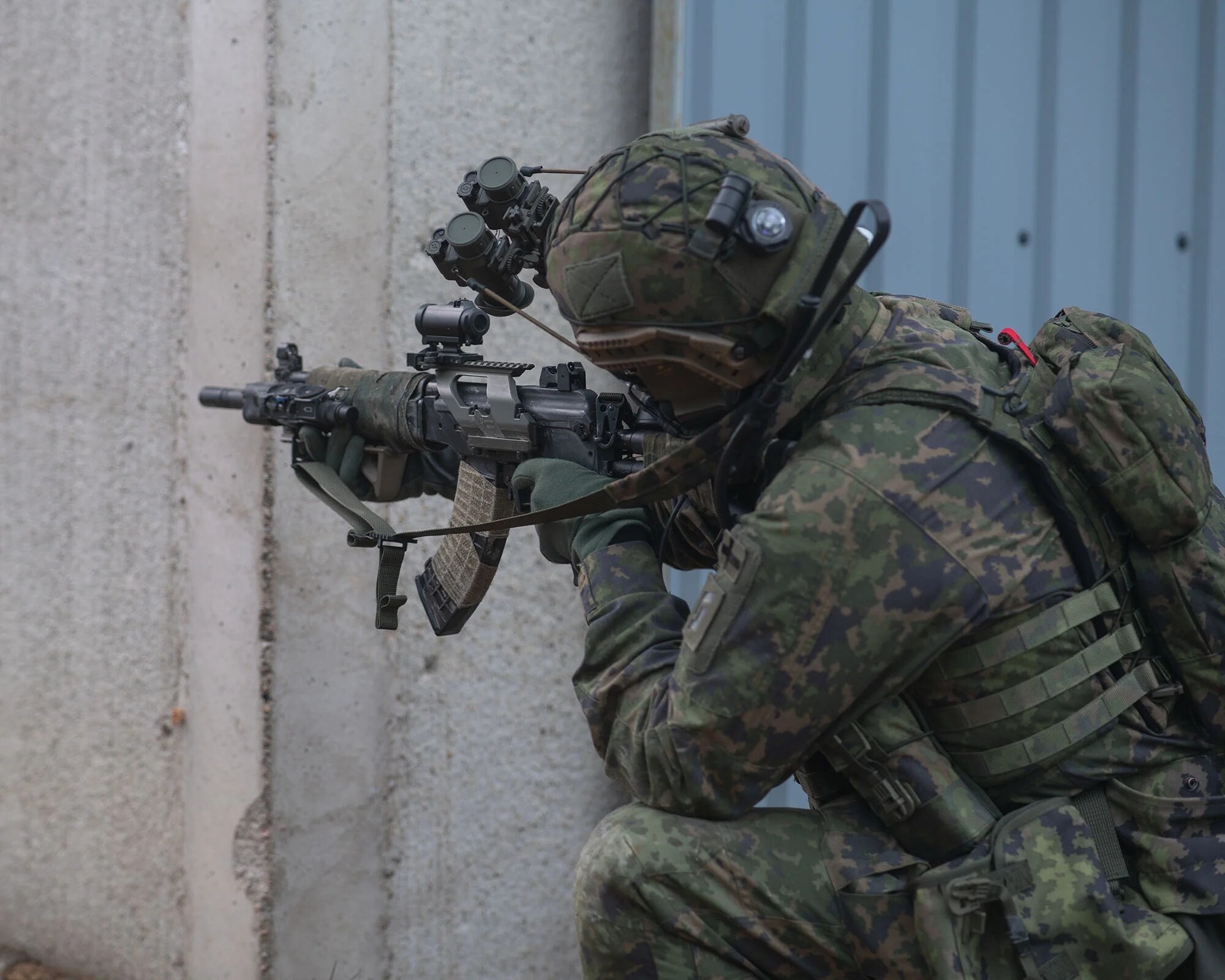 Тактичний збройовий 2-точковий ремінь Savotta Griffin Sling MW - M05 Woodland