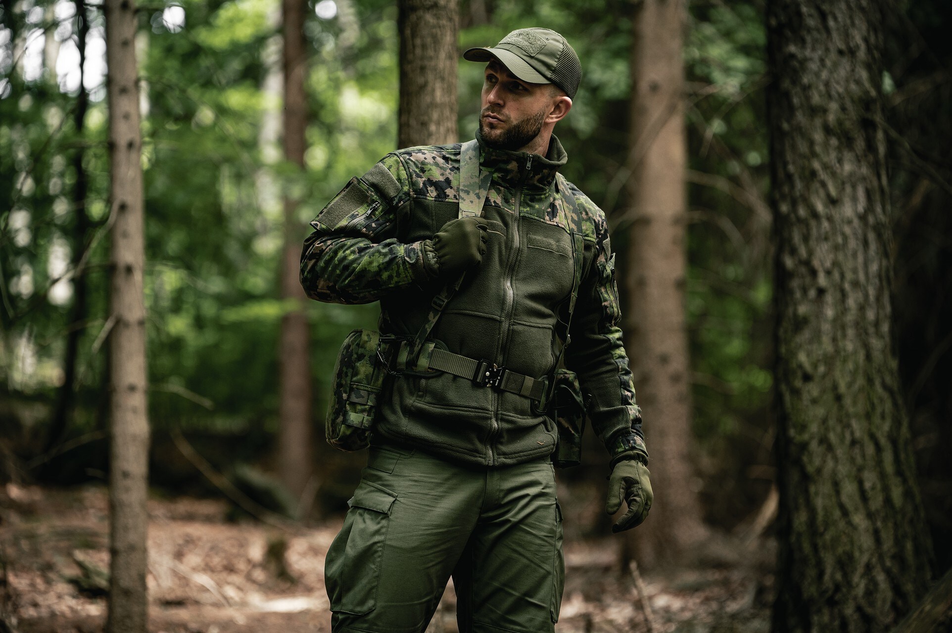 Szelki taktyczne Savotta Valjas EX-Harness - M05 Finnish Woodland Camo
