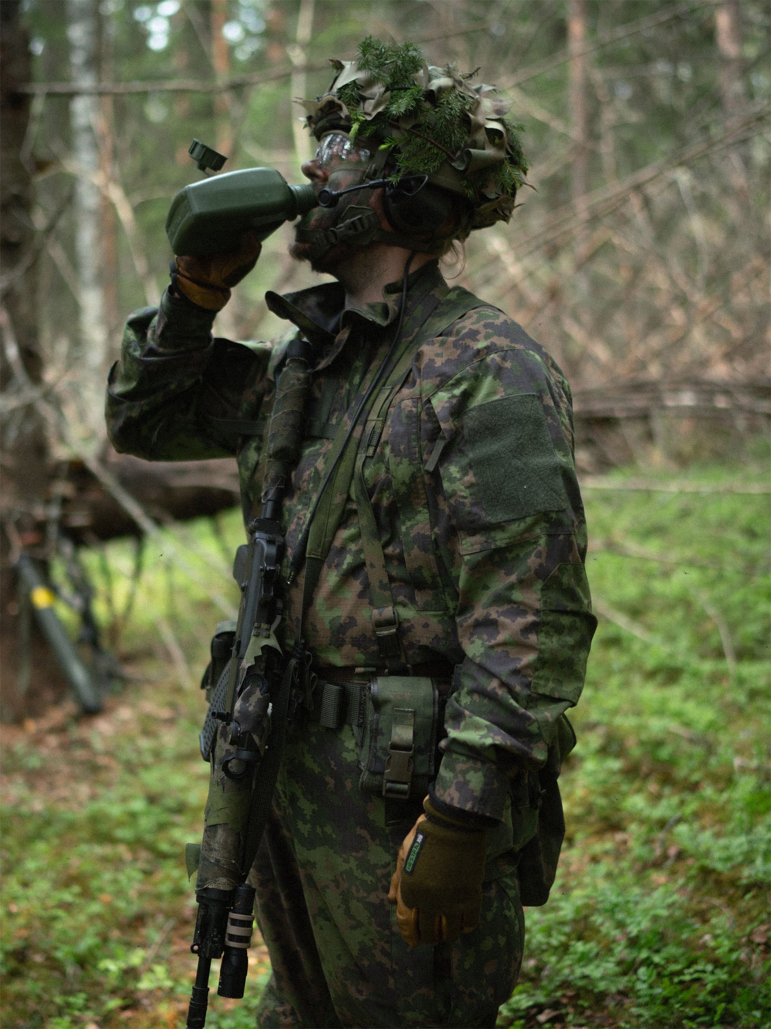 Szelki taktyczne Savotta Valjas H-Harness - M05 Finnish Woodland Camo