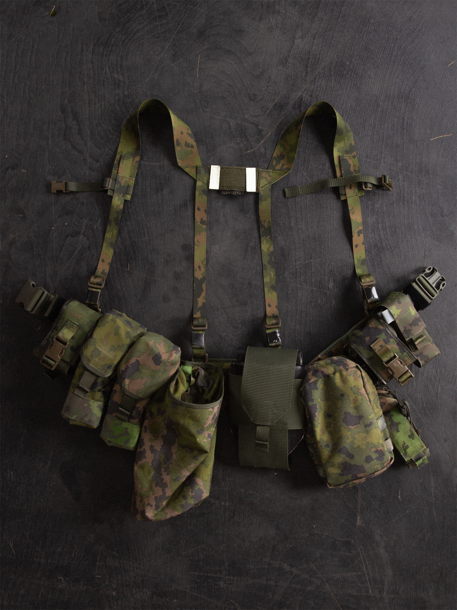 Szelki taktyczne Savotta Valjas H-Harness - M05 Finnish Woodland Camo