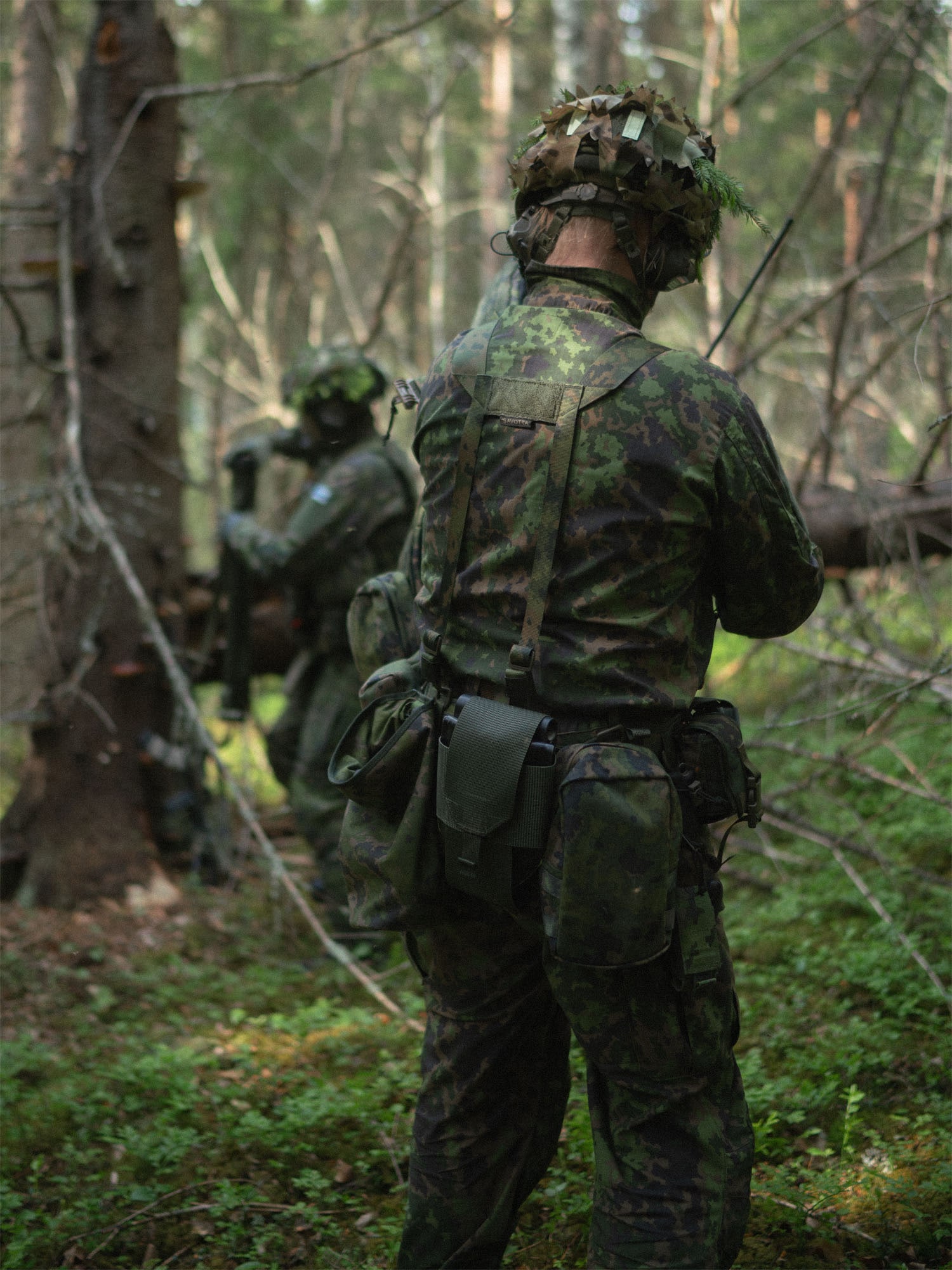 Szelki taktyczne Savotta Valjas H-Harness - M05 Finnish Woodland Camo