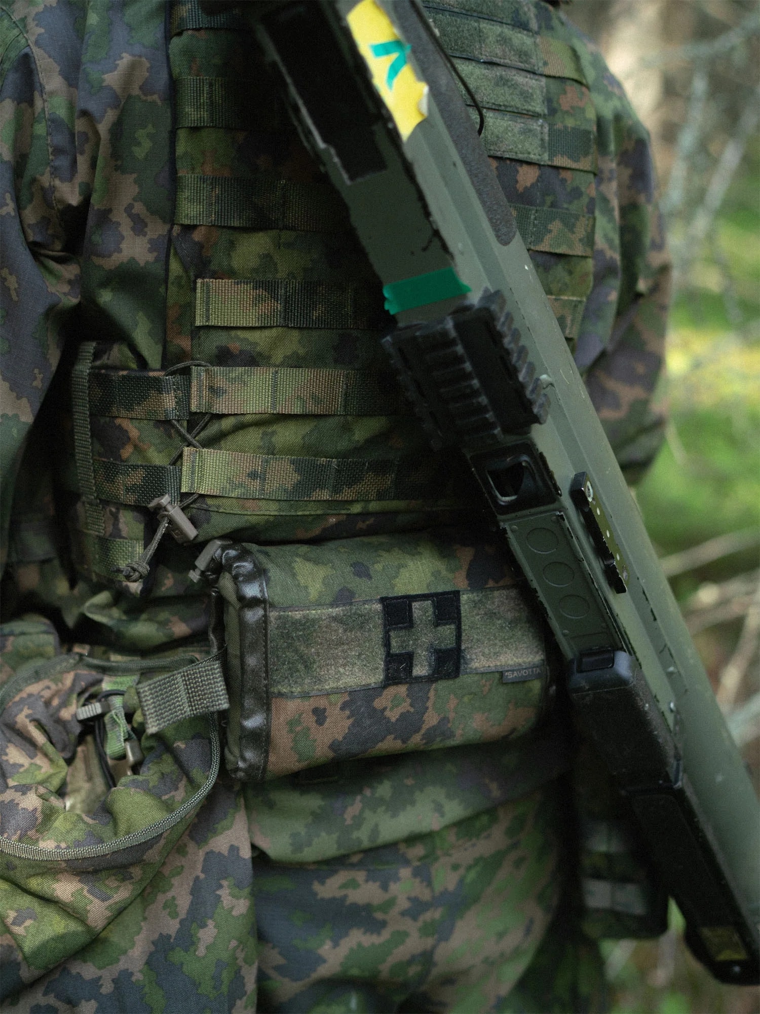 Медичний підсумок Savotta S-IFAK Horizontal Mount - M05 Woodland