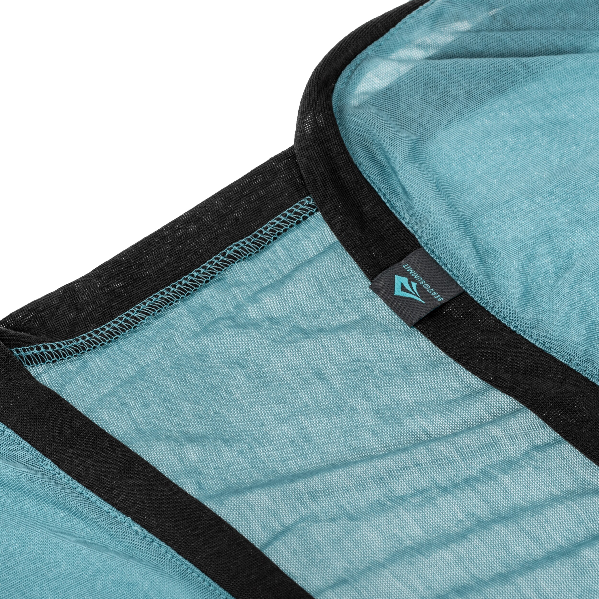 Wkładka do śpiwora Sea To Summit Comfort Blend Sleeping Bag Liner Rectangular z kieszenią na poduszkę - Blue