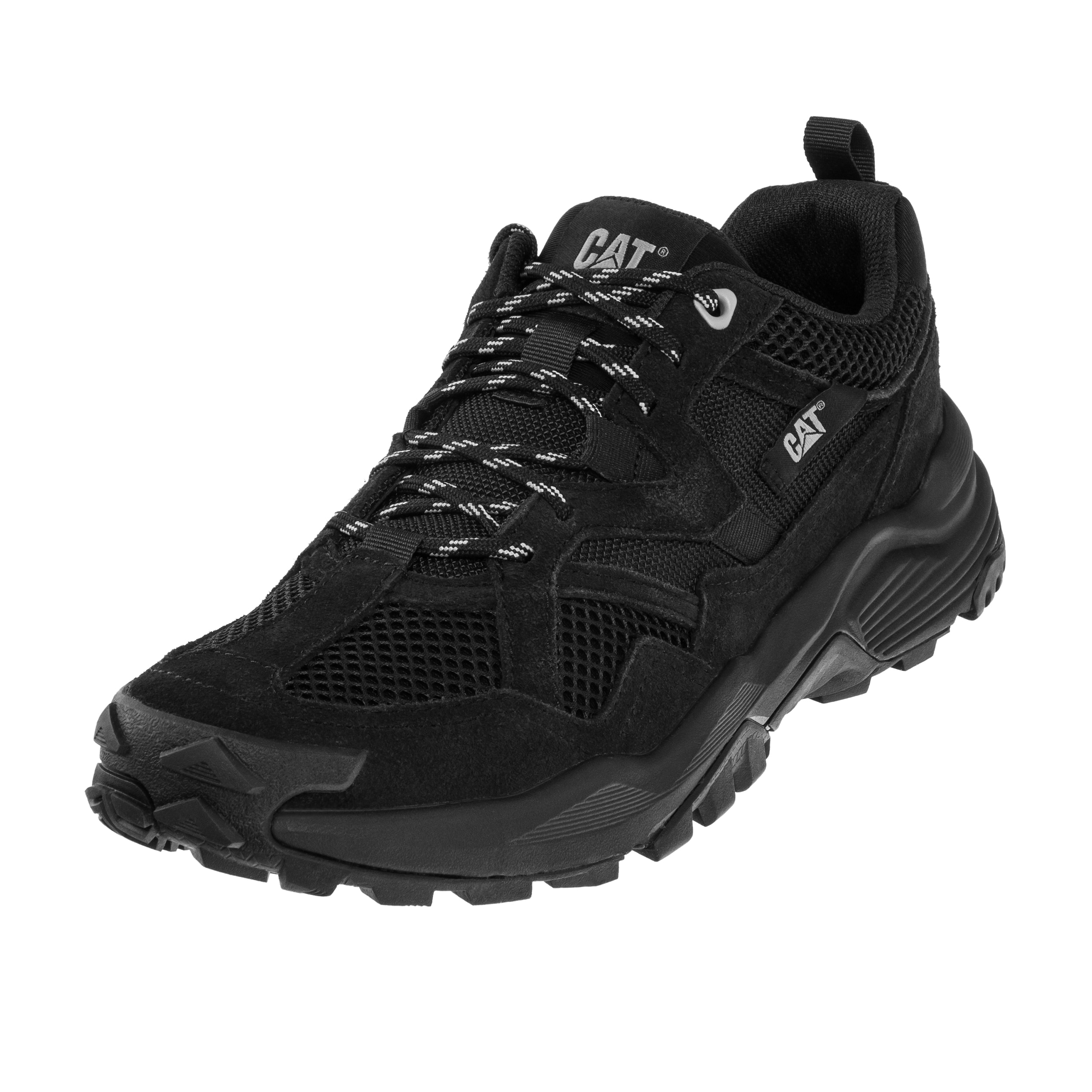 Buty Cat Footwear Grapple Suede Mesh - Black
