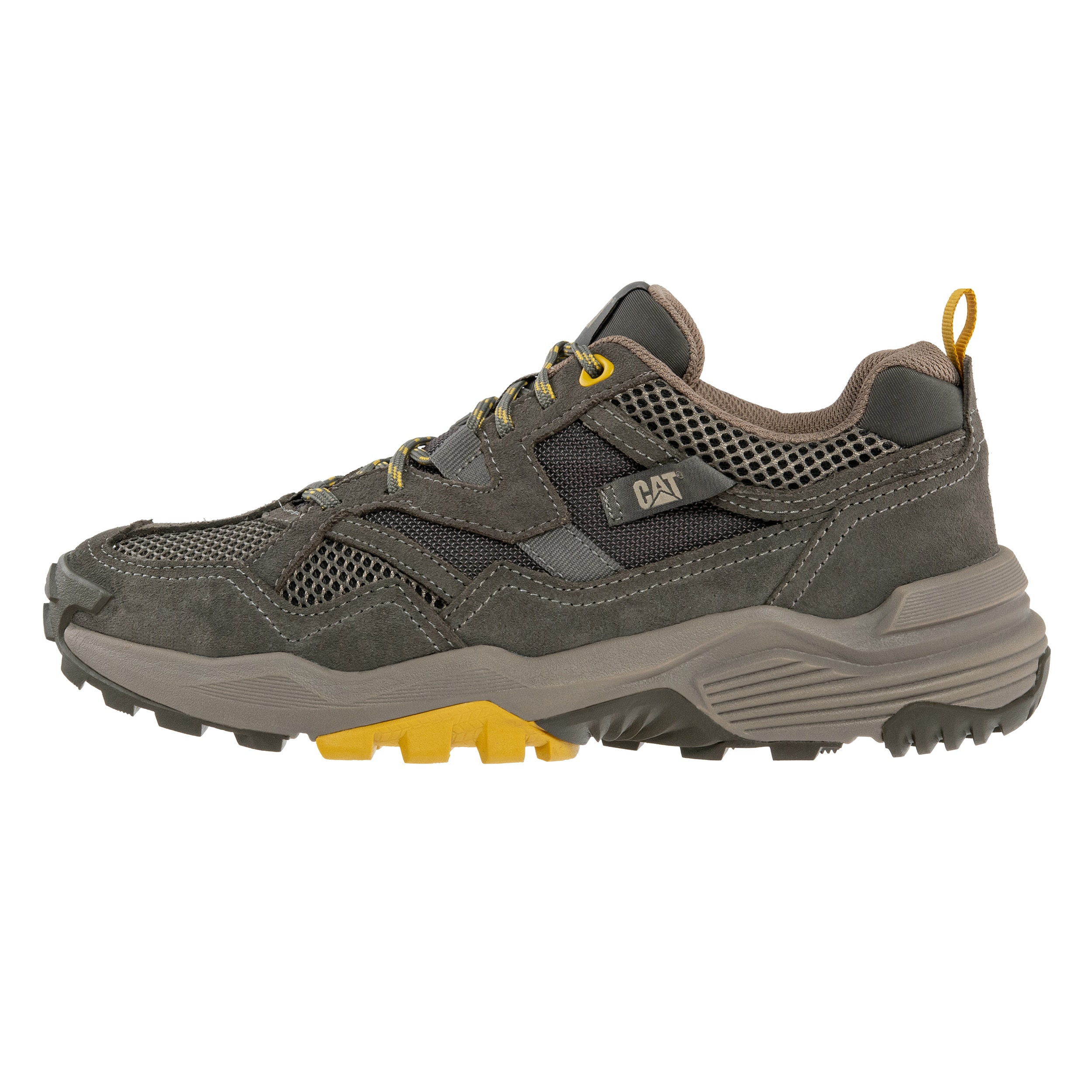 Buty Cat Footwear Grapple Suede Mesh - Worn Brown