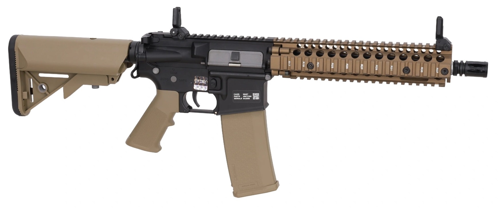Штурмова гвинтівка AEG Specna Arms Daniel Defense MK18 SA-E19 Edge HAL2 - Chaos Bronze