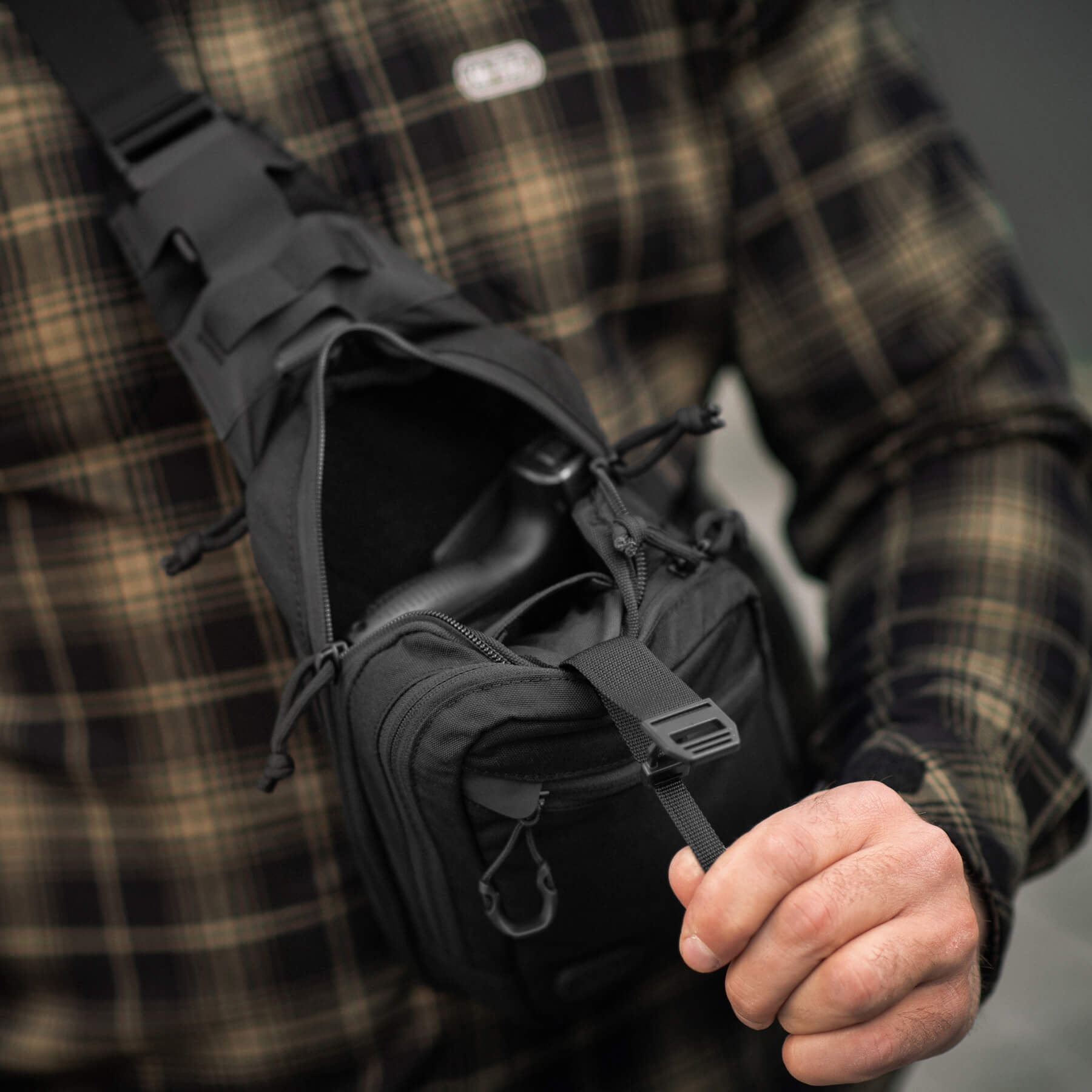 M-Tac Sling Pistol Bag - Black
