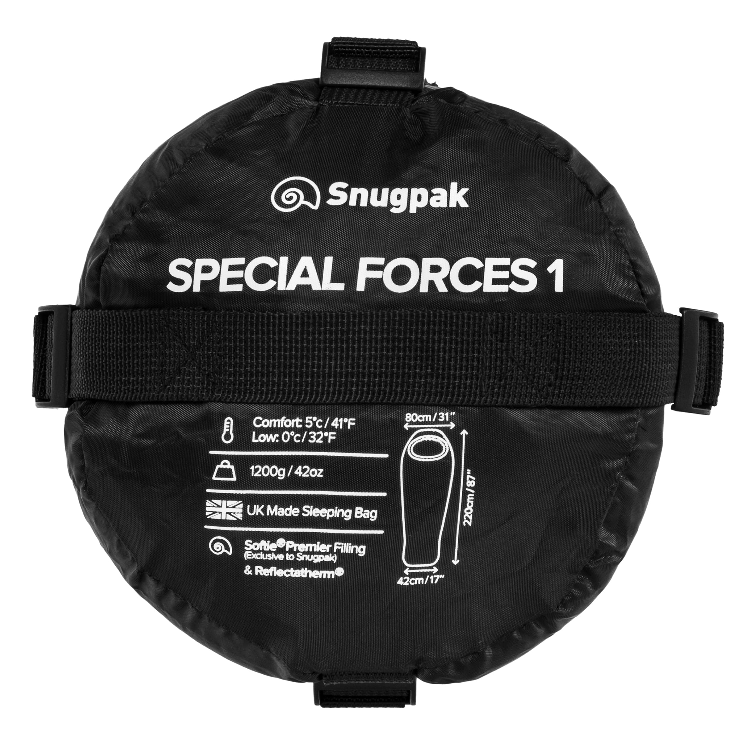 Śpiwór Snugpak Special Forces 1 Standard - Black