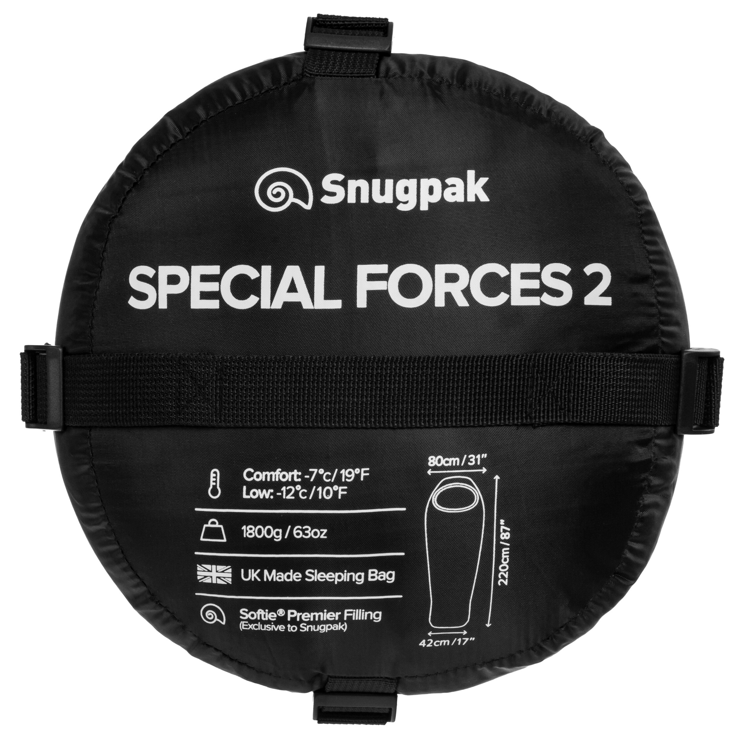 Śpiwór Snugpak Special Forces 2 Standard - Black