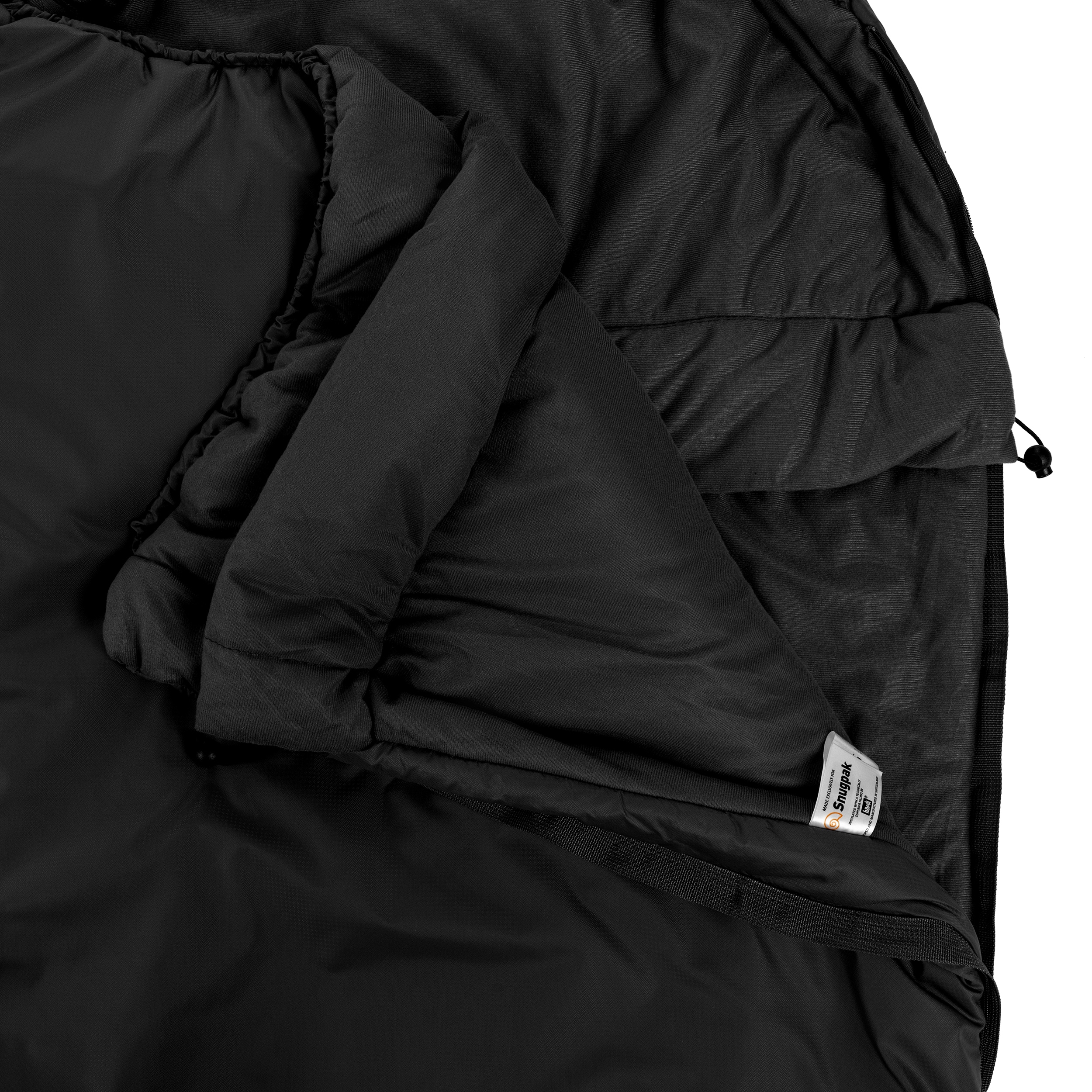 Śpiwór Snugpak Tactical 3 Black - lewy