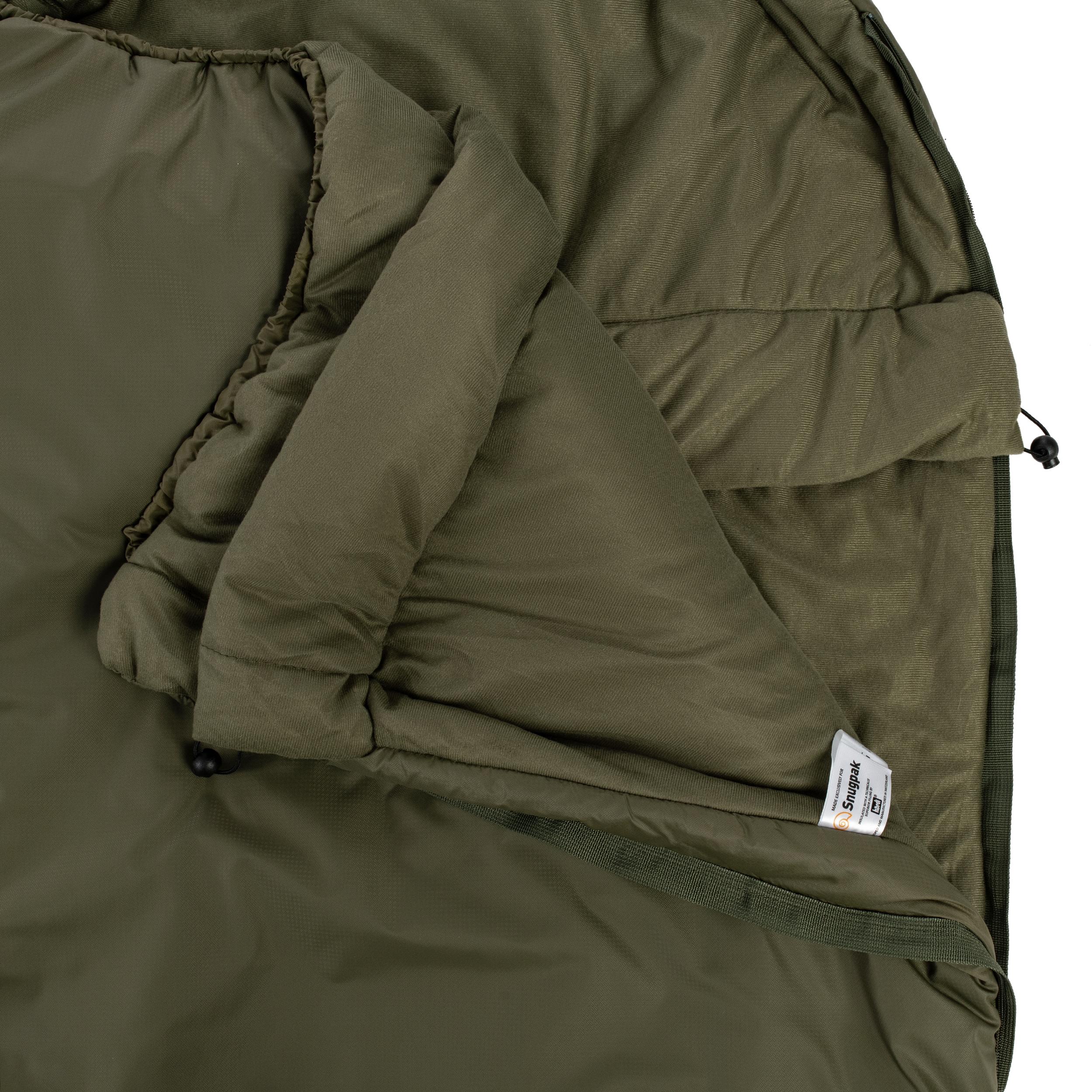 Śpiwór Snugpak Tactical 3 Olive - lewy