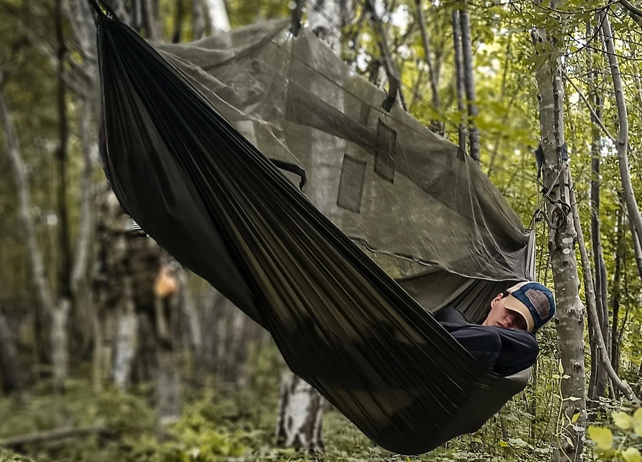 Hamak z moskitierą Snugpak Jungle - Olive