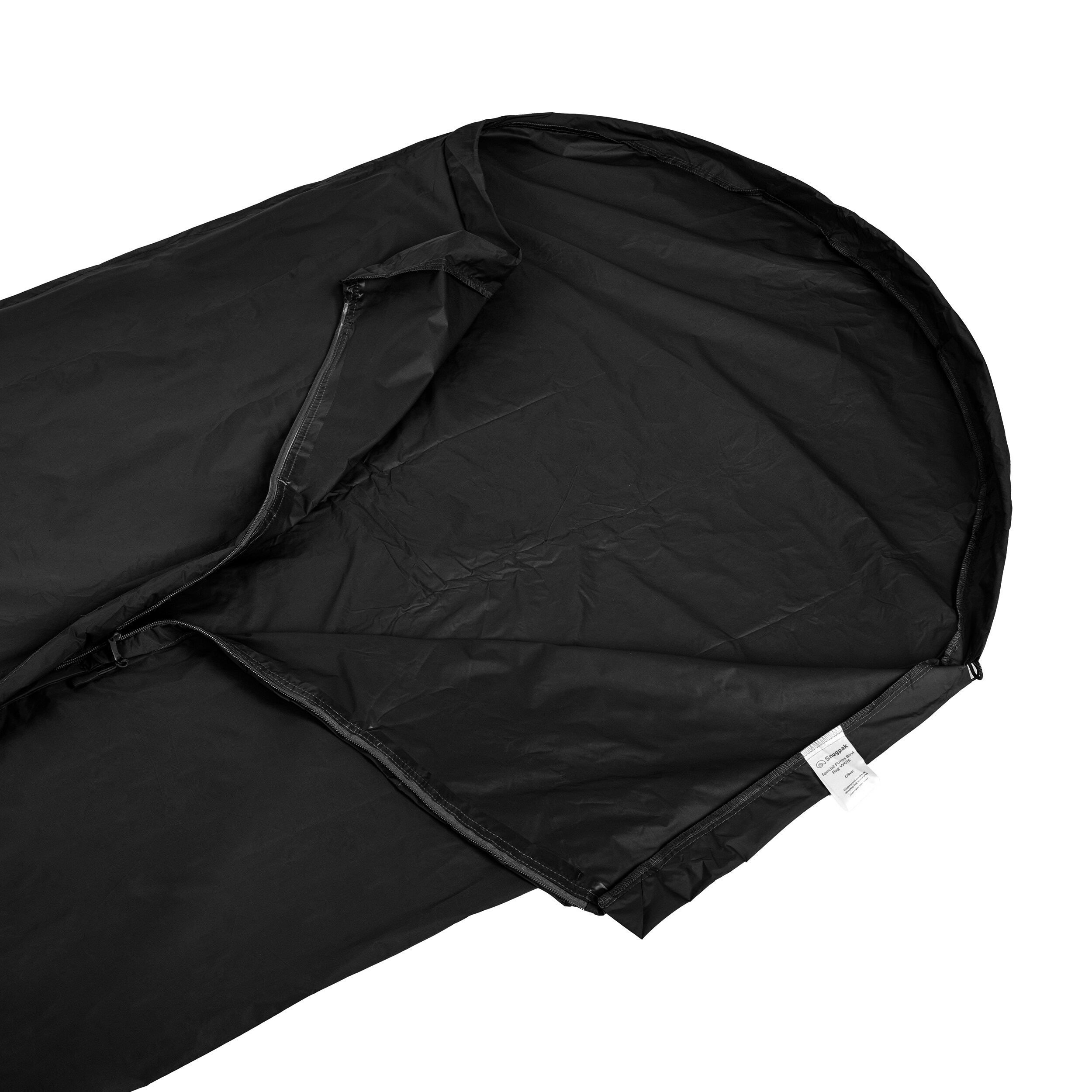 Snugpak Special Forces Centre Zip Bivvi Sleeping Bag Cover - Black