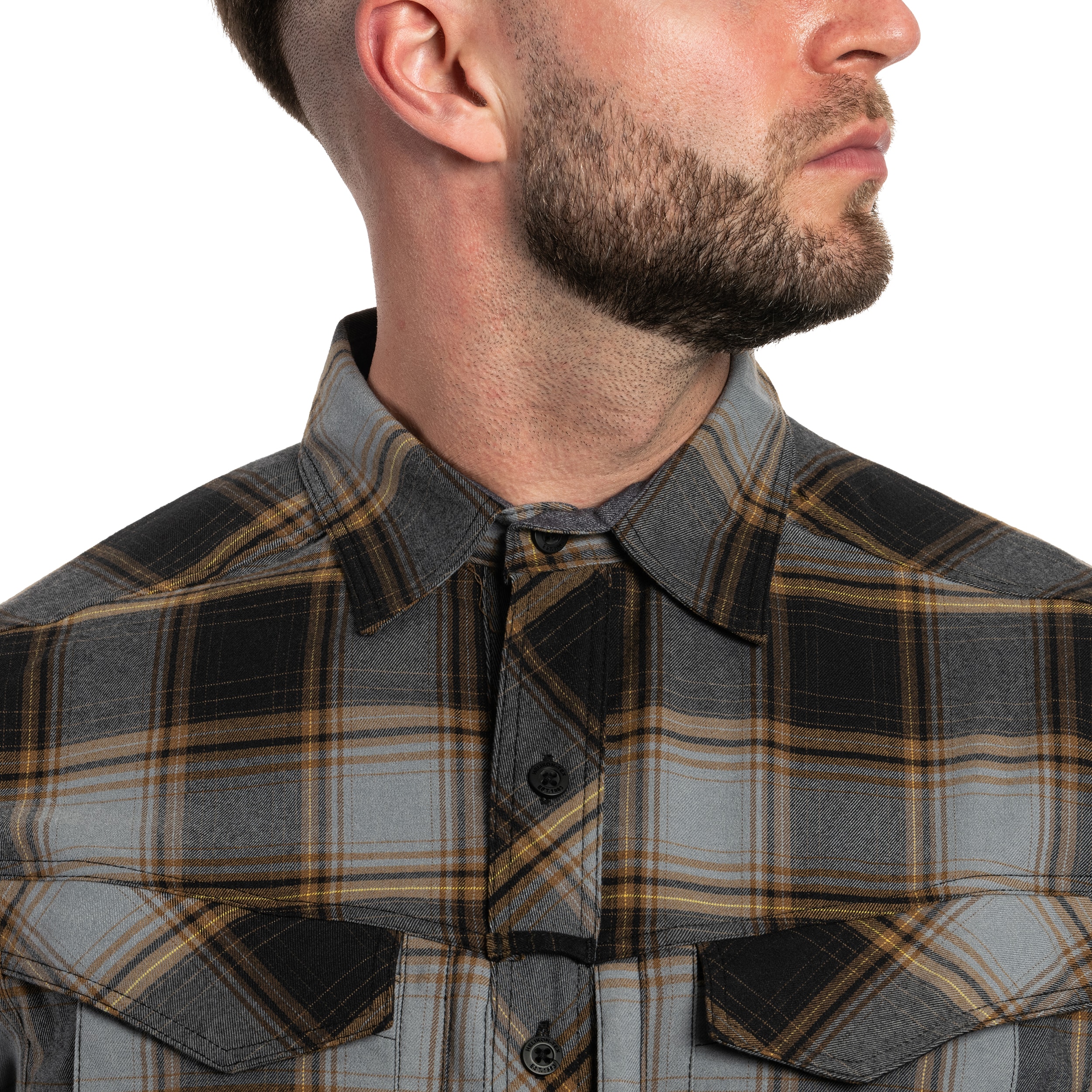 Helikon-Tex Defender Mk2 Nylon Sorona Blend Shirt - Dark Ochre Plaid