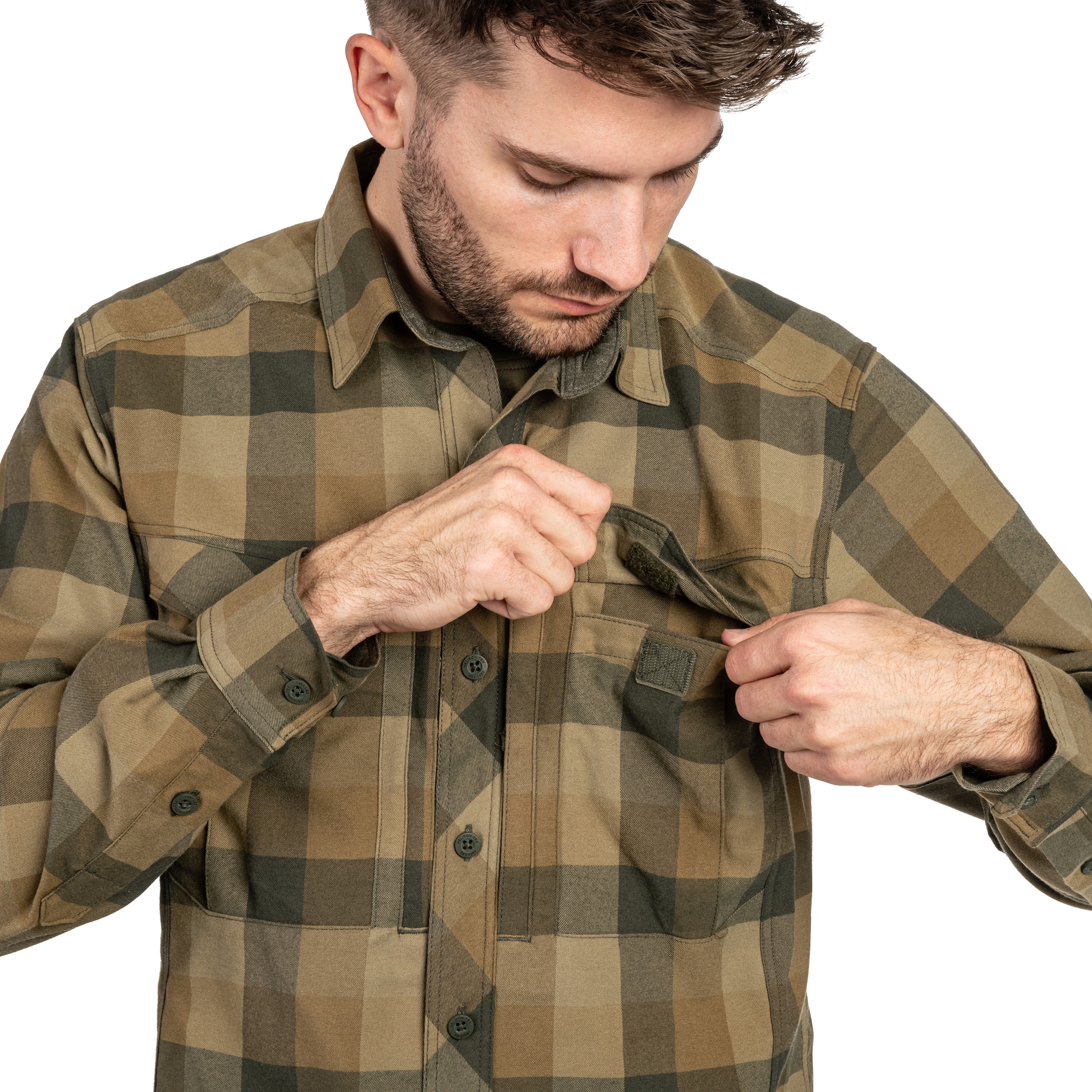 Koszula Helikon-Tex Defender Mk2 Nylon Sorona Blend - Bayou Moss Checkered