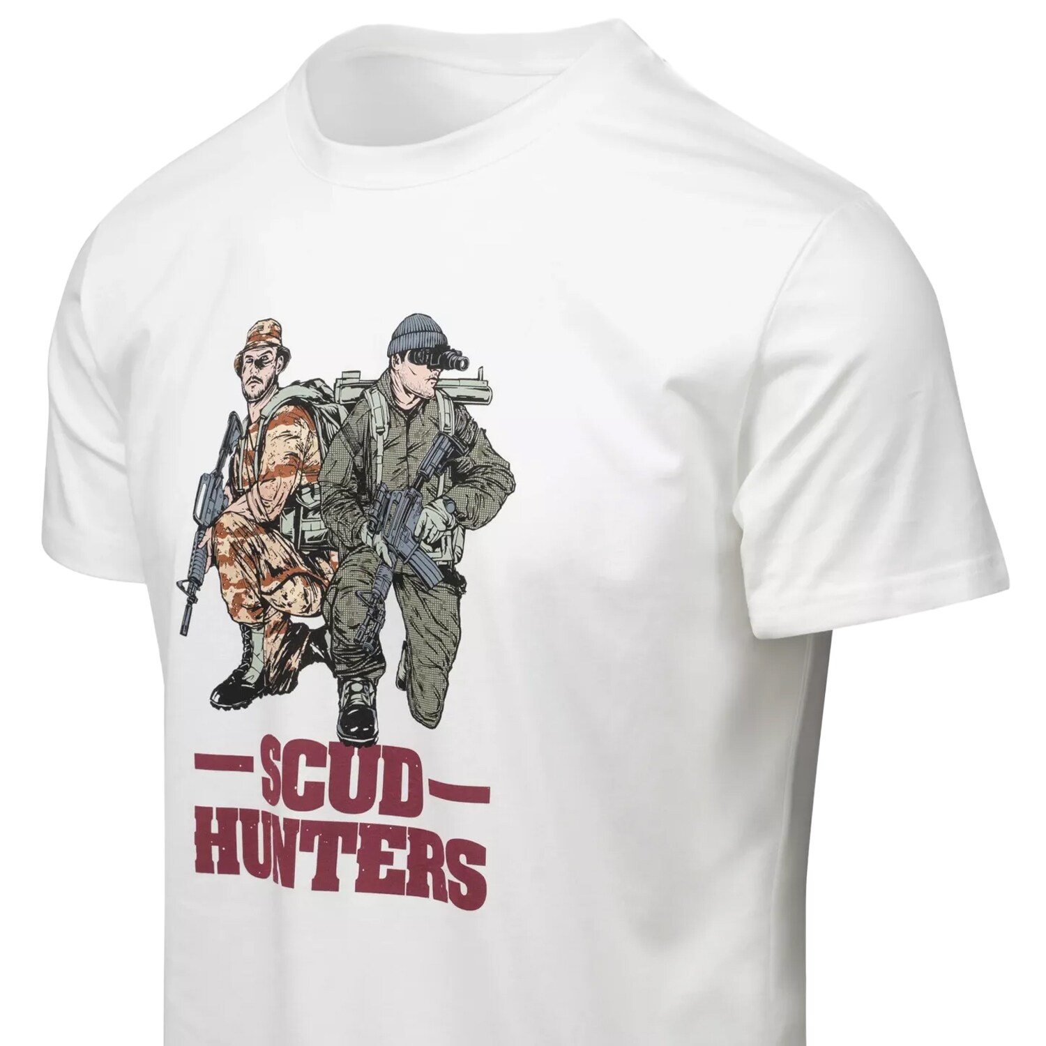 Koszulka T-shirt Helikon-Tex Scud Hunters - White