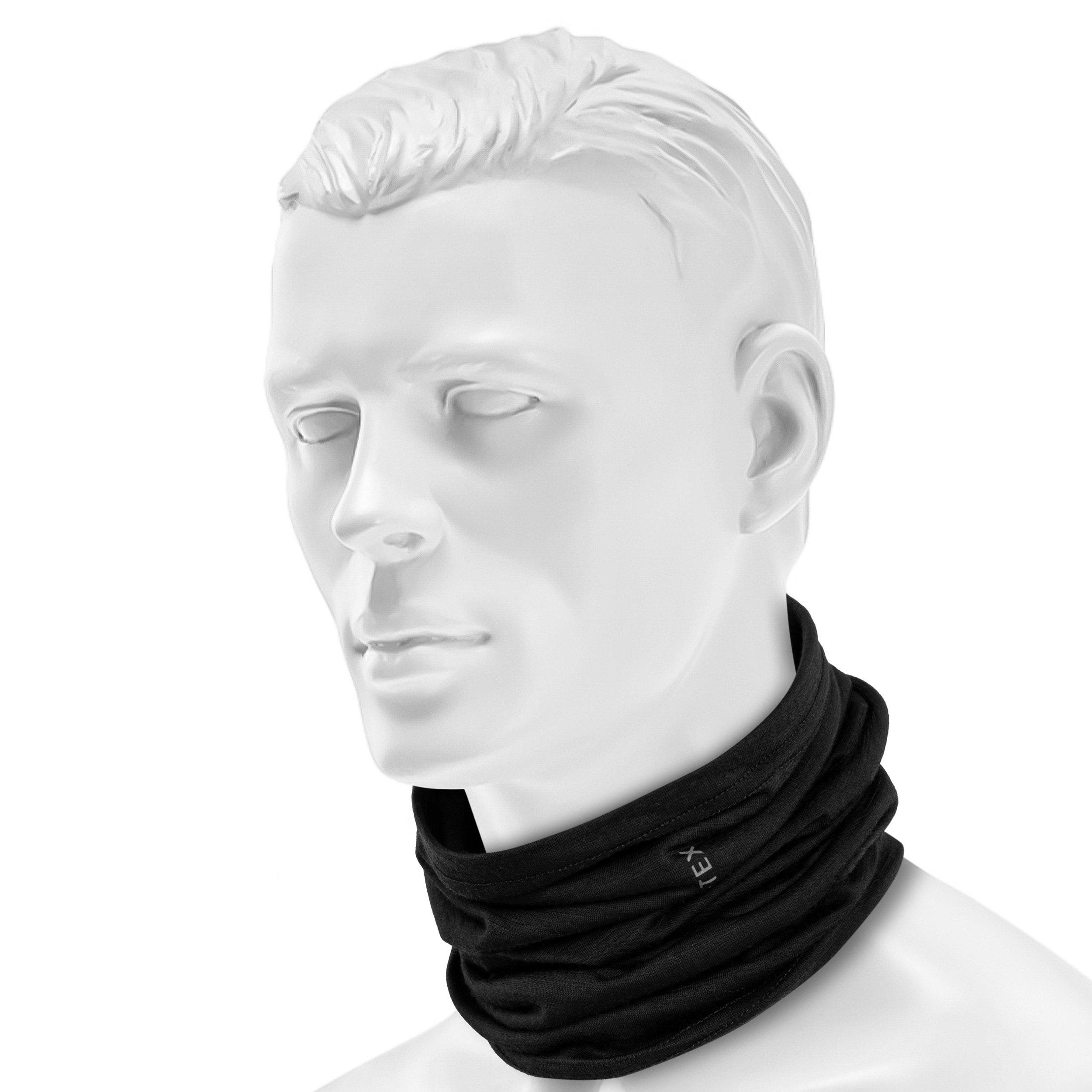Helikon-Tex Wrap Merino Protective Scarf - Black