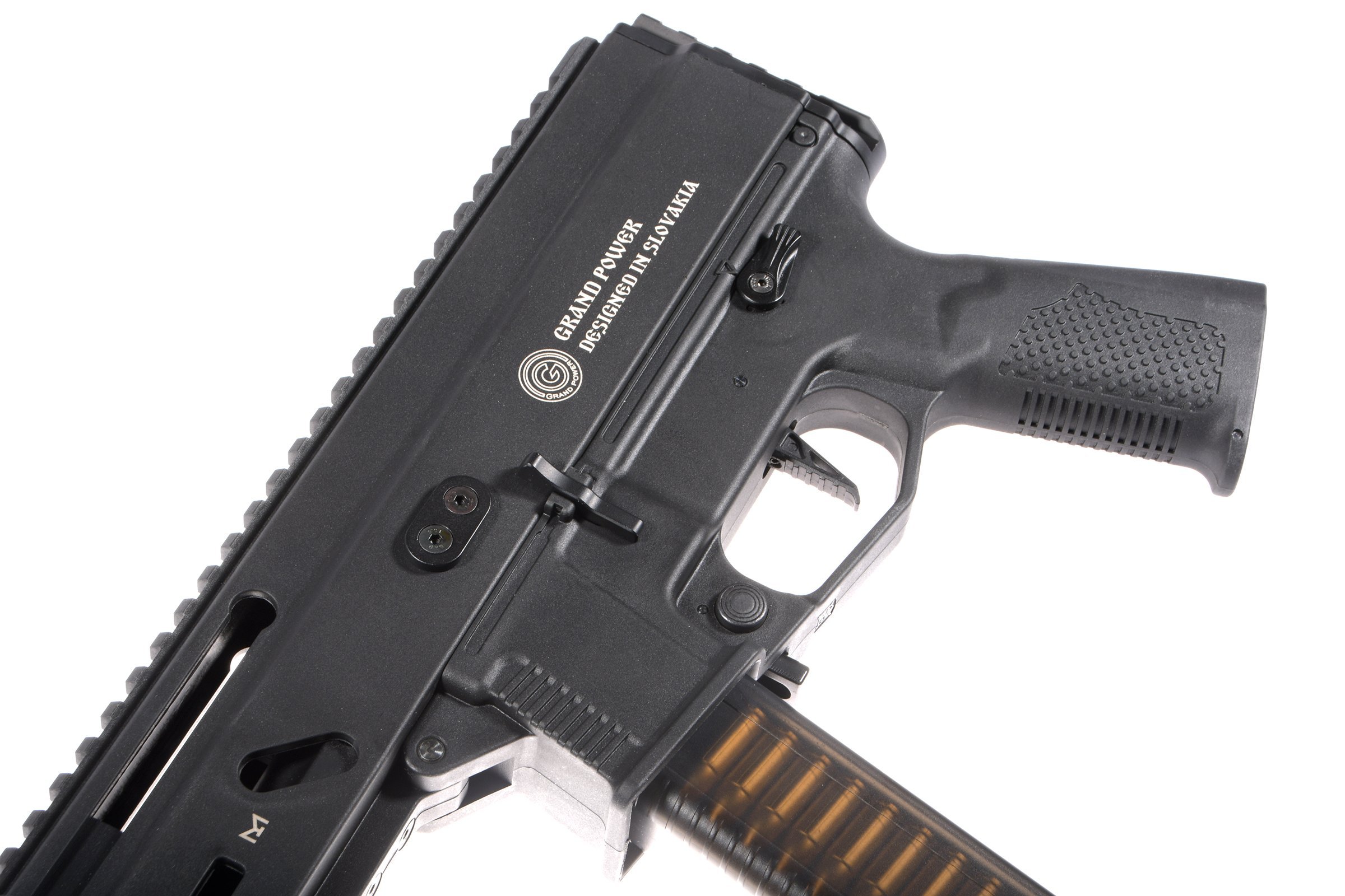 Pistolet maszynowy AEG Delta Armory Stribog SP10A3 Charlie Standard - Black