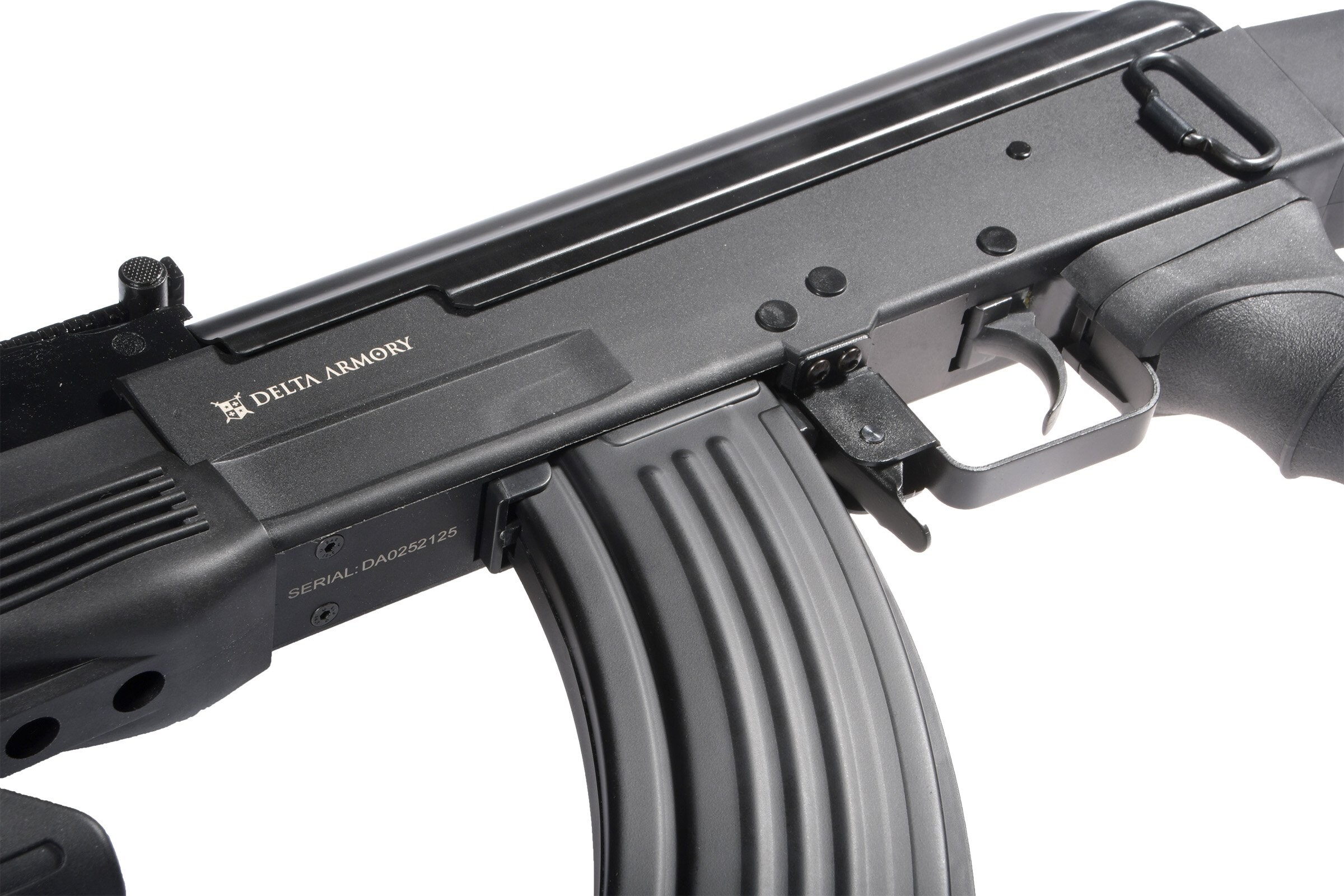 Karabinek szturmowy AEG Delta Armory Tactical Charlie AK-47 - Black