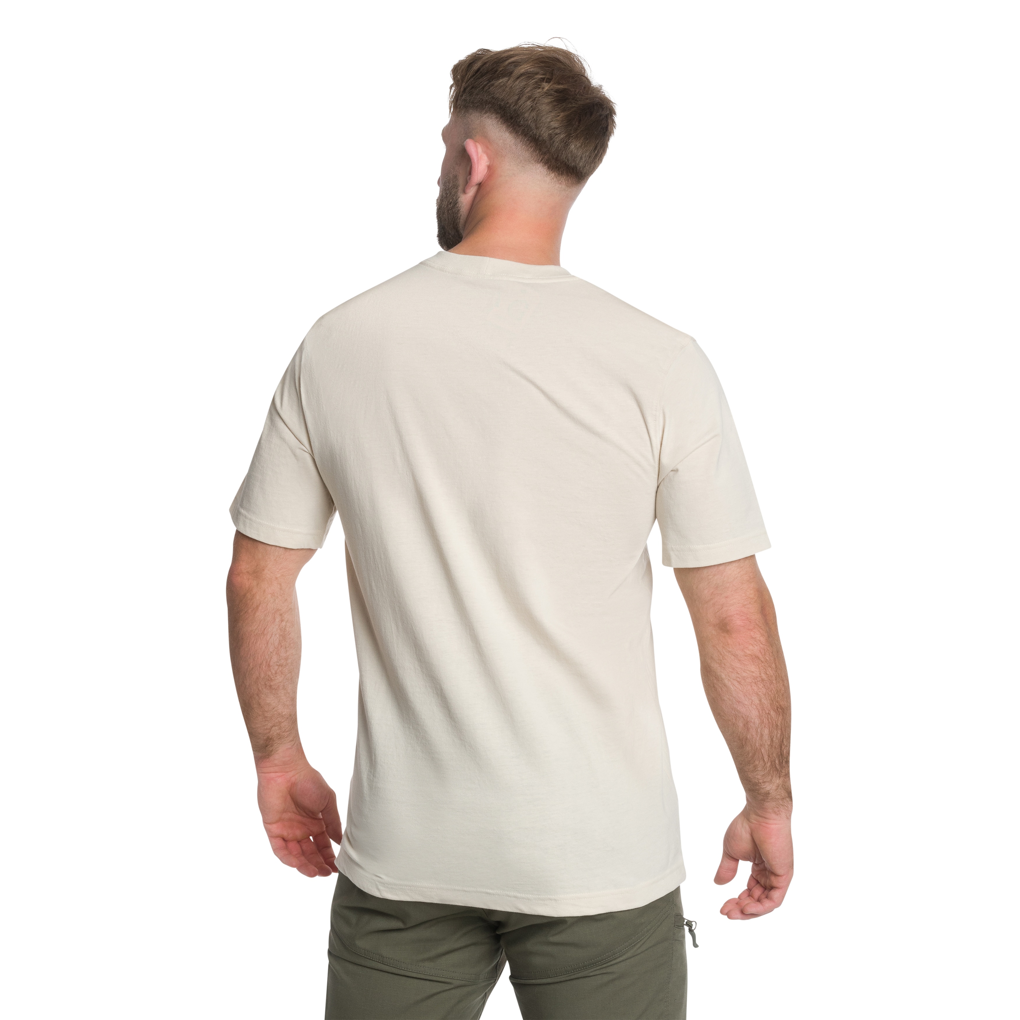 Koszulka Carhartt Irvine Layered - Oat Milk
