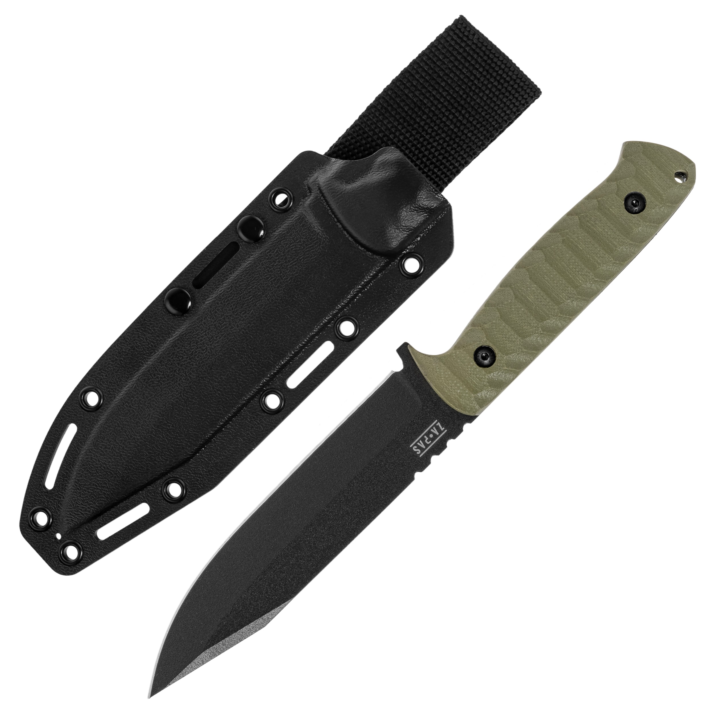 Ніж Za-Pas WZ.25 Grom Toxic - Olive