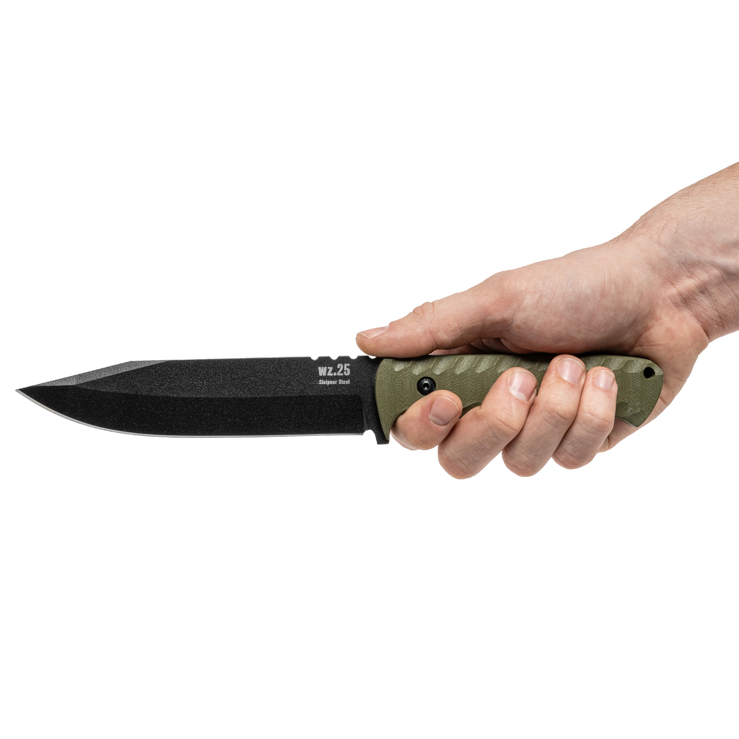 Ніж Za-Pas WZ.25 Grom Toxic - Olive
