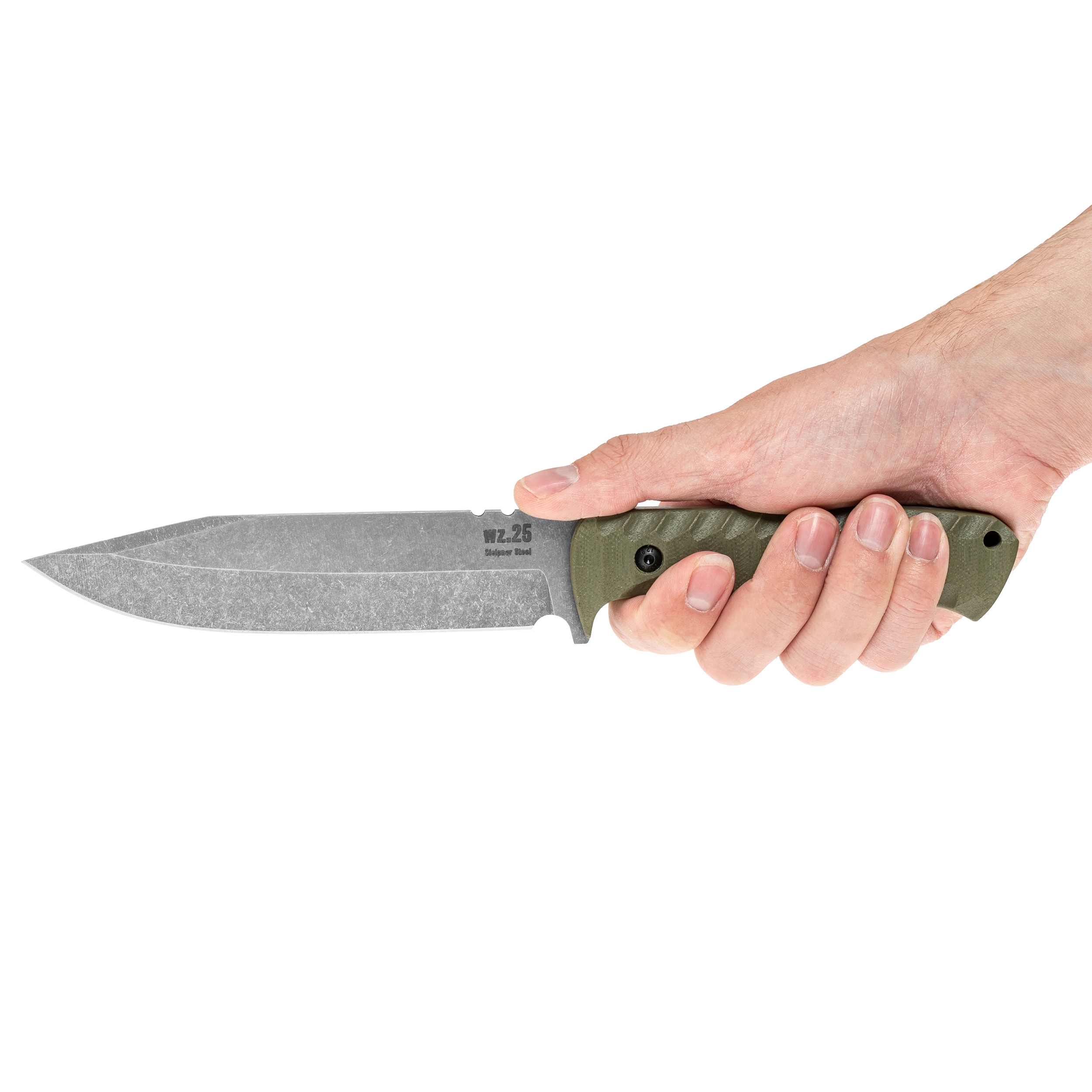 Nóż Za-Pas WZ.25 Grom Plus Kydex Stonewashed Toxic - Olive