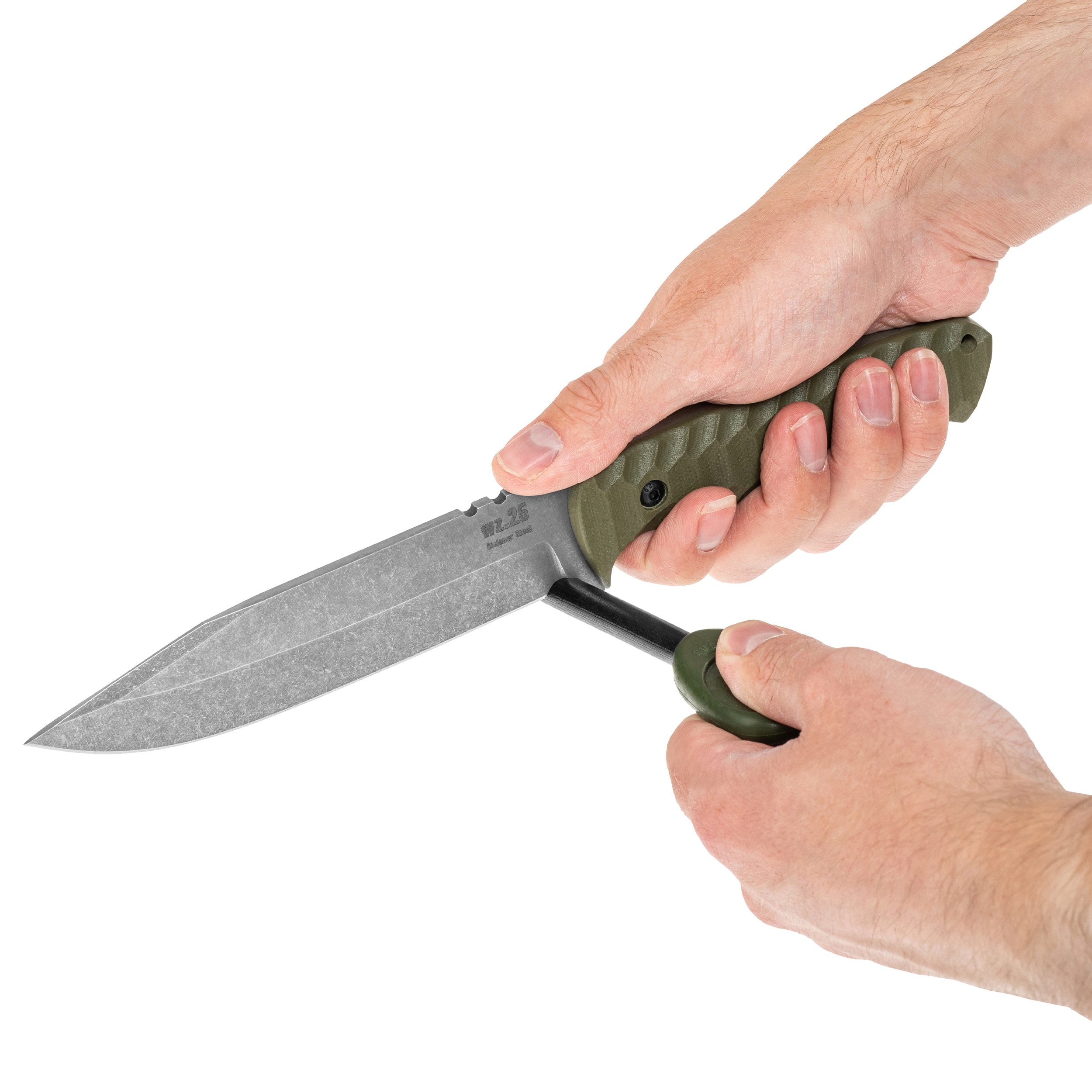 Nóż Za-Pas WZ.25 Grom Plus Kydex Stonewashed Toxic - Olive