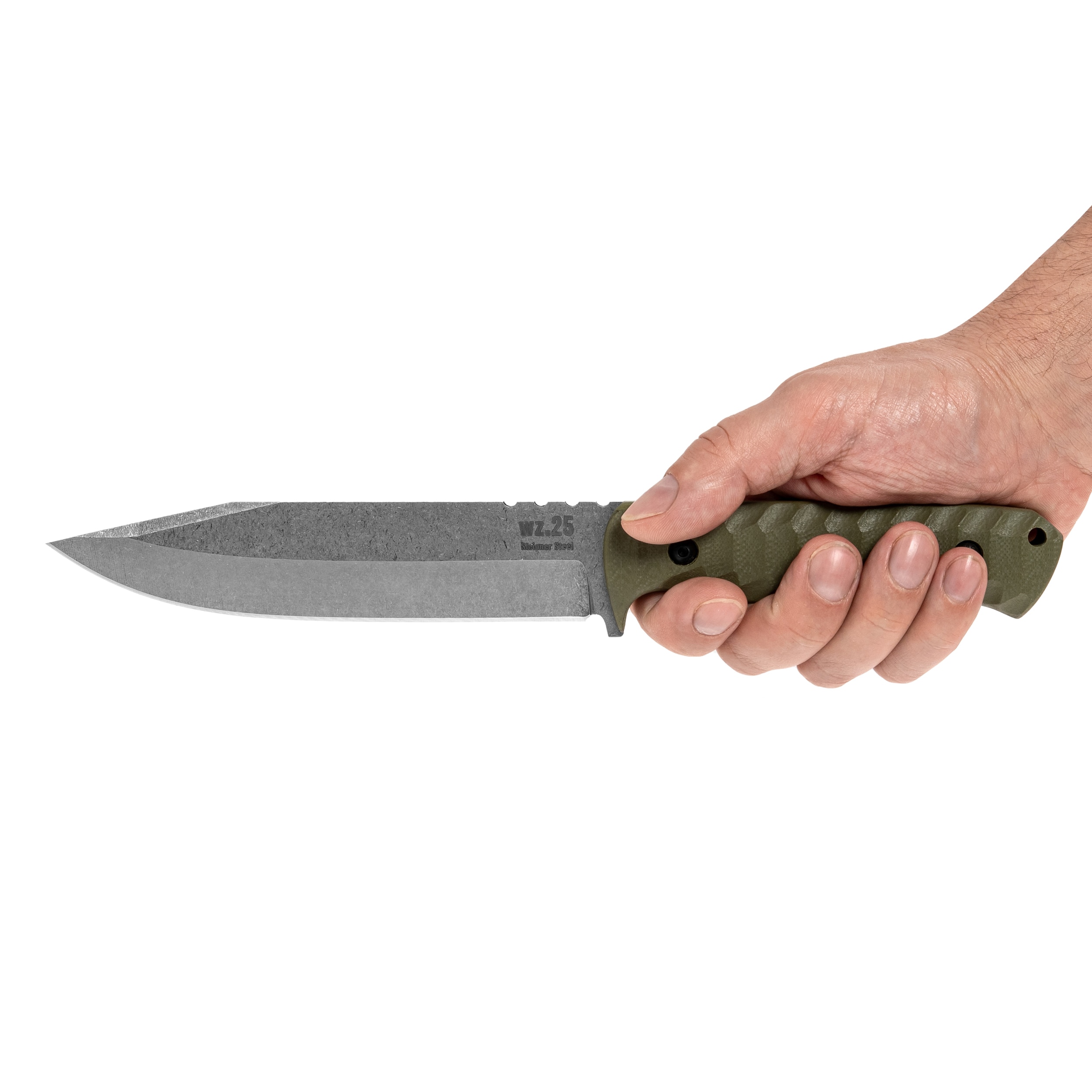 Nóż Za-Pas WZ.25 Grom Stonewashed Toxic - Olive