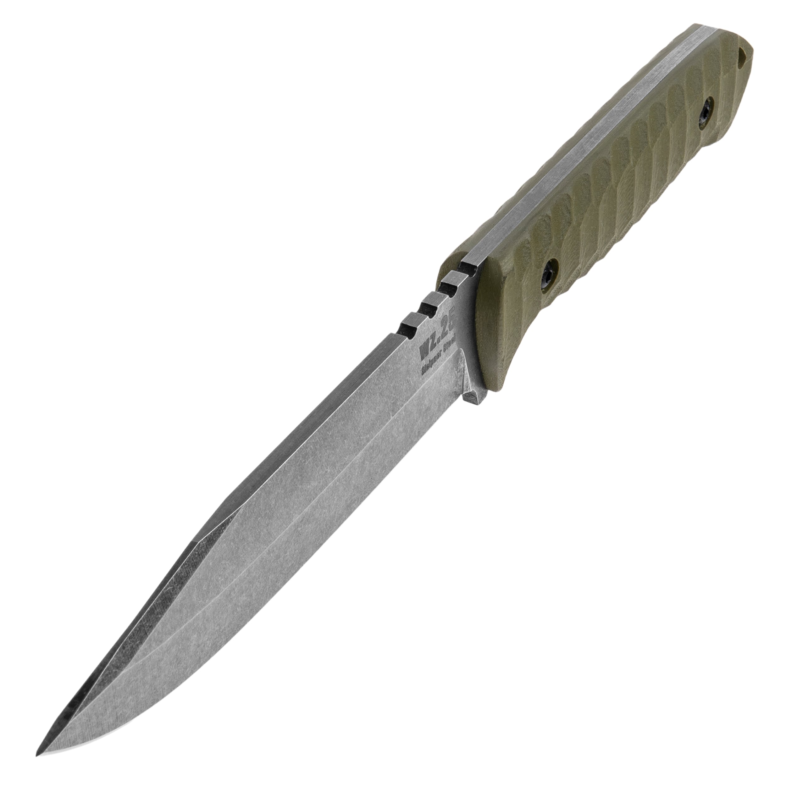 Nóż Za-Pas WZ.25 Grom Stonewashed Toxic - Olive