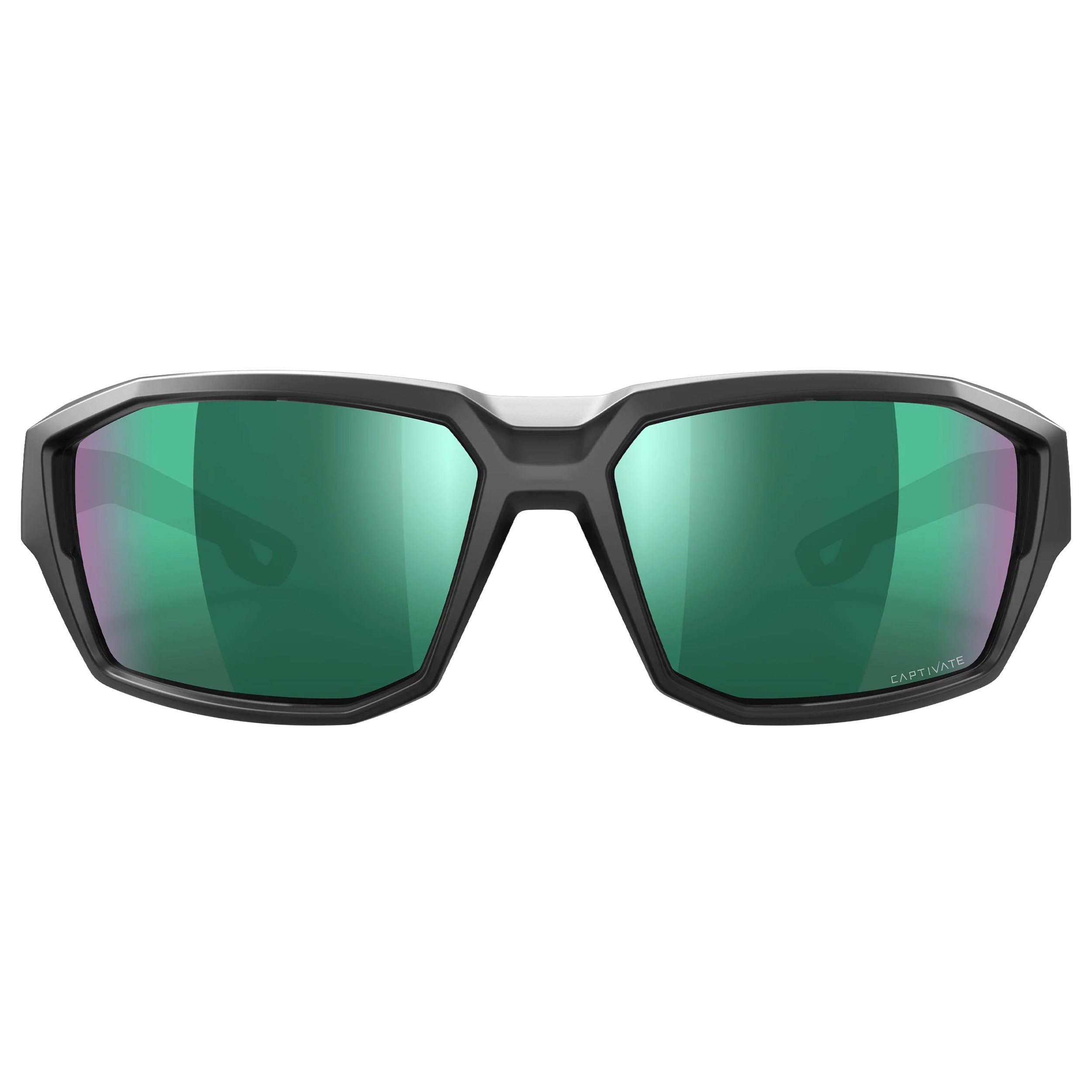 Okulary taktyczne Wiley X Alpine - Captivate Polarized Green Mirror/Translucent Black