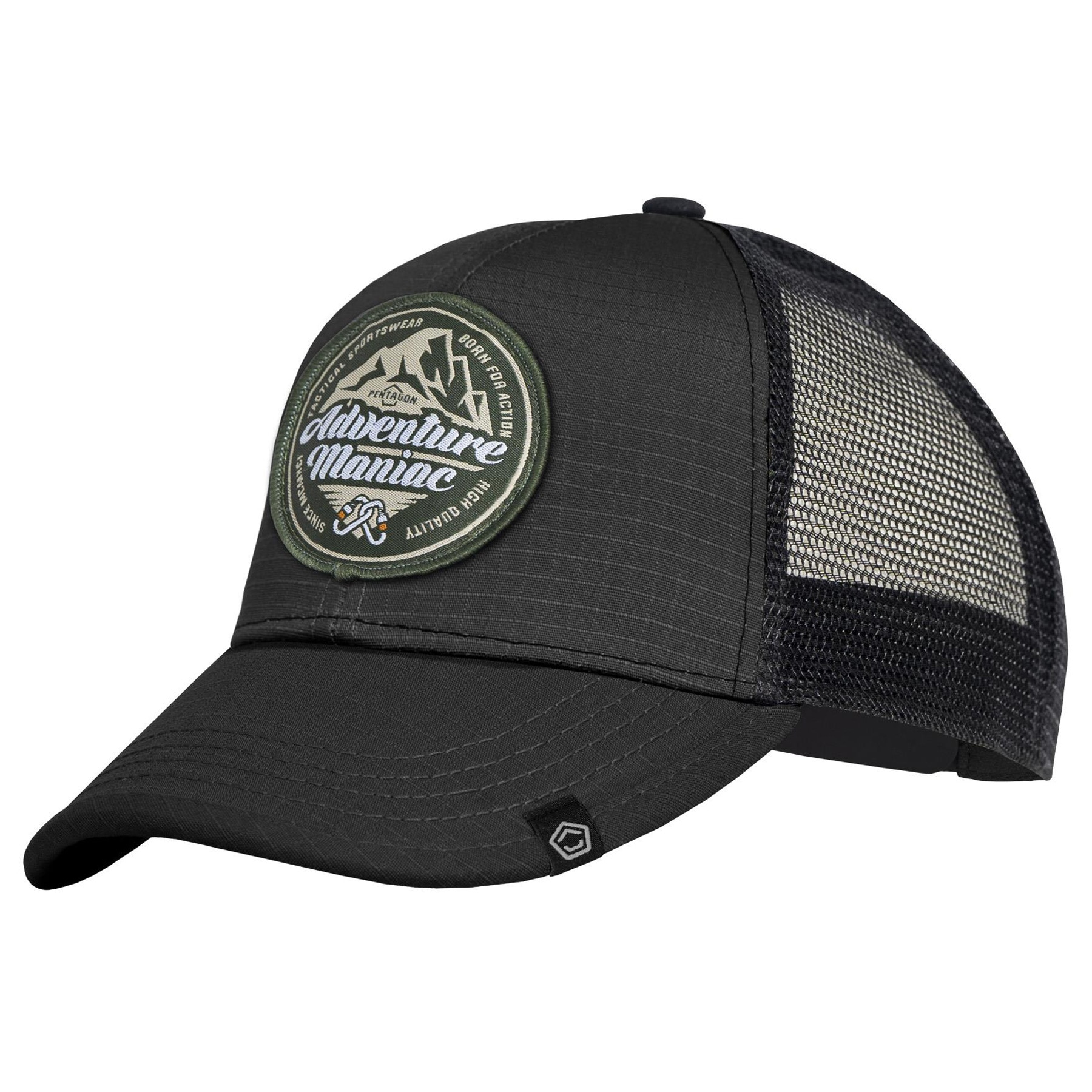 Czapka z daszkiem Pentagon Era Adventure Maniac - Black