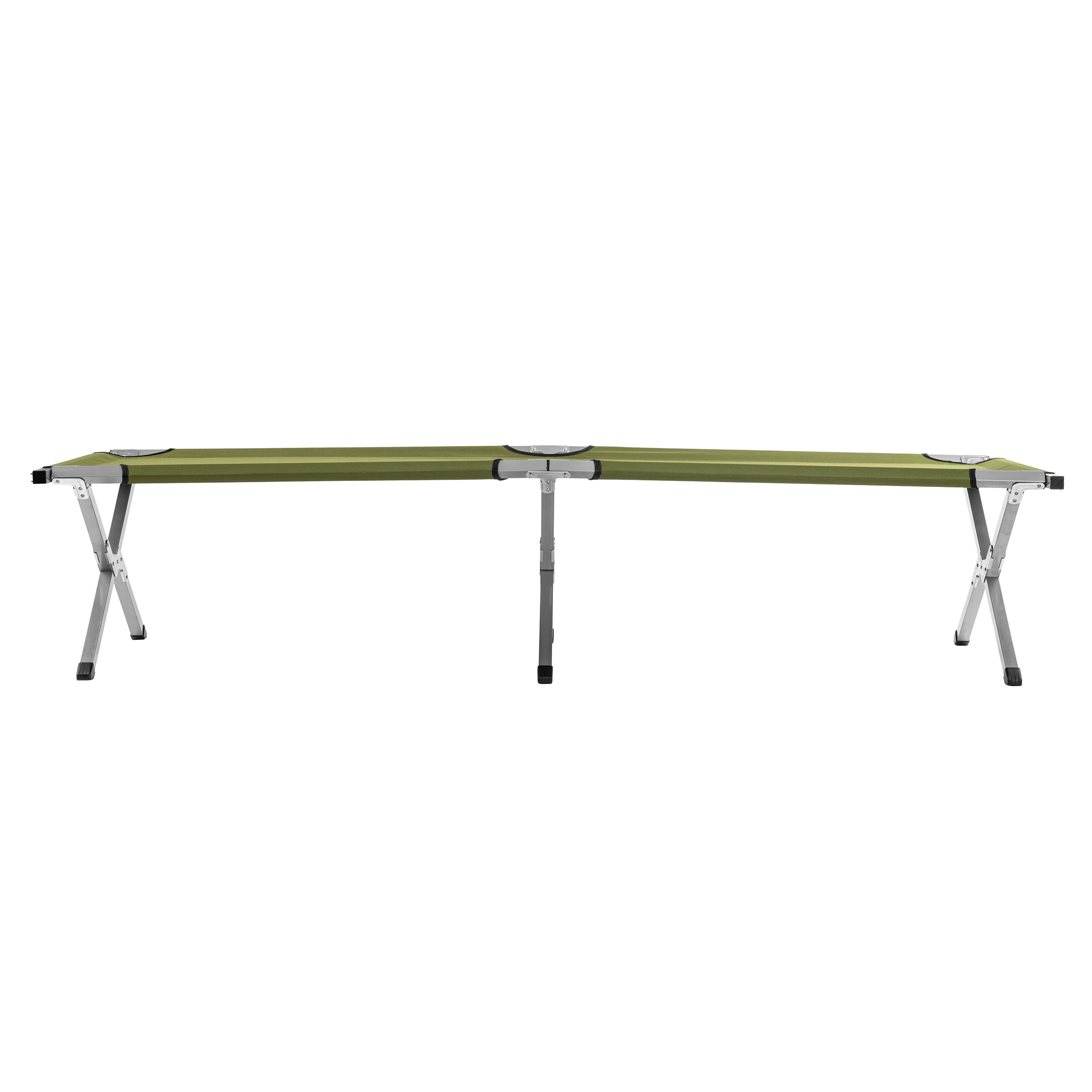 MFH US Steel Folding Field Bed Olive - 190 x 60 cm