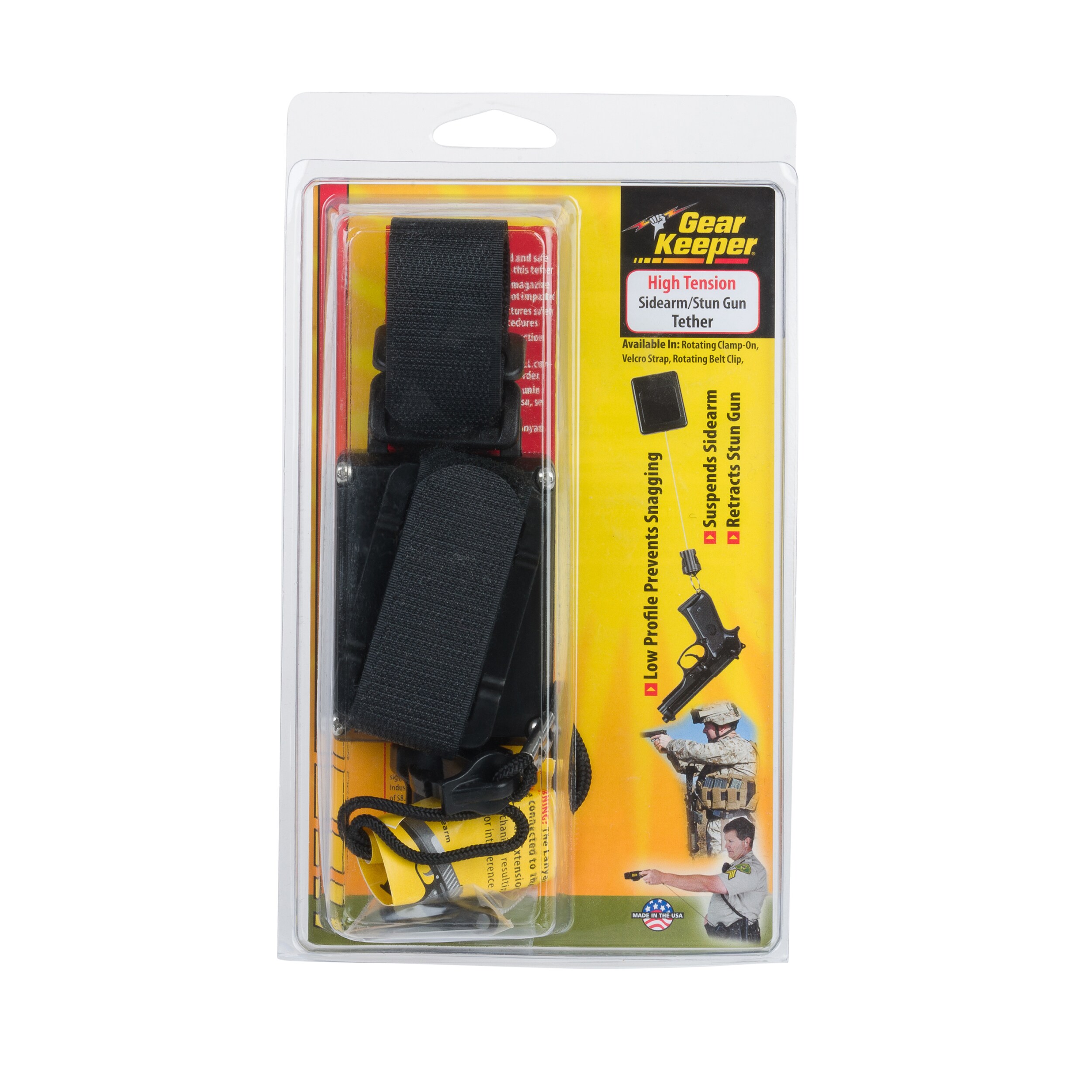 Smycz taktyczna retraktor Gear Keeper Combo MOLLE Mount 680 gr