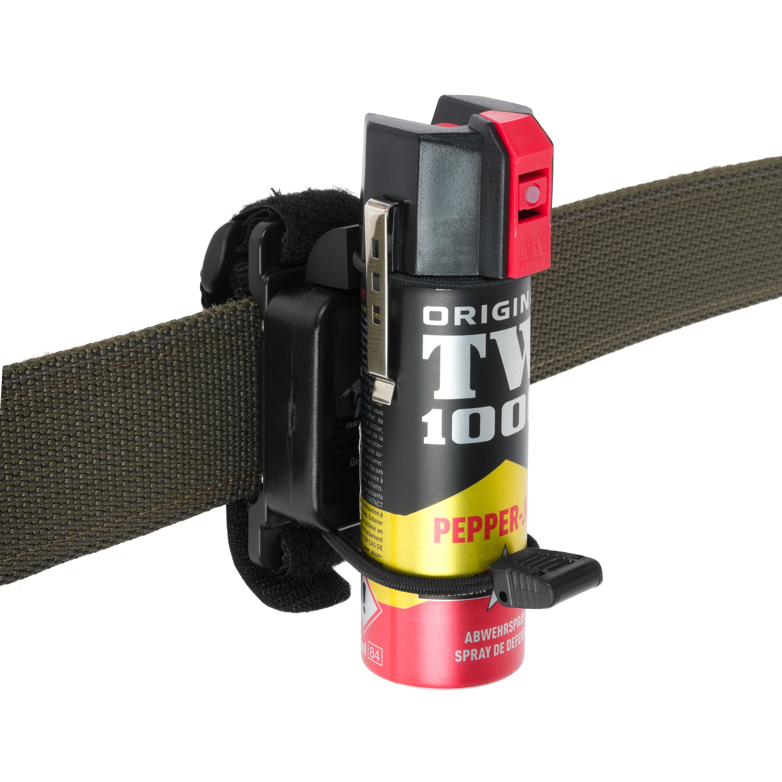 Gear Keeper Combo MOLLE Mount Tactical Pepper Spray Retractor Lanyard 225 gr