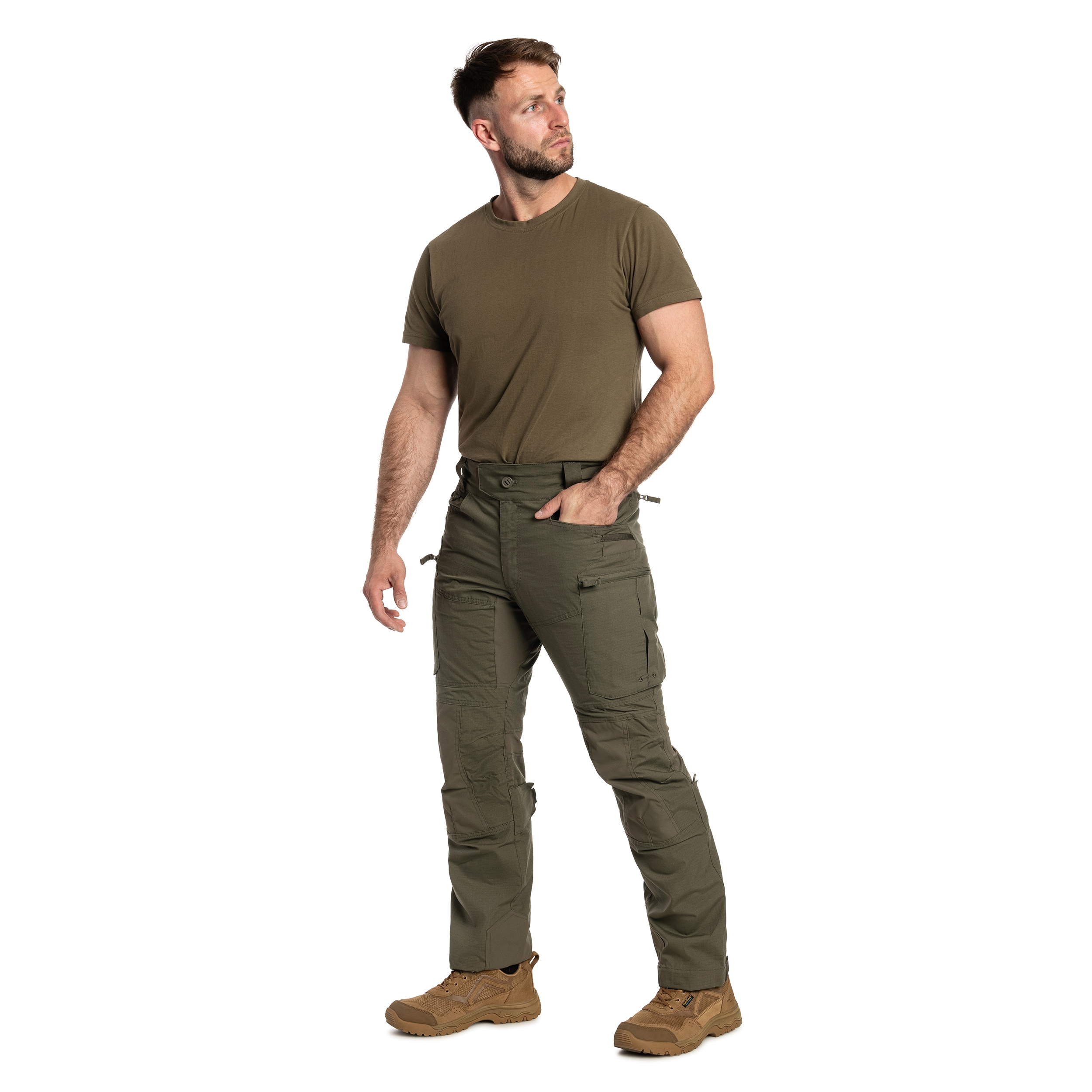 Spodnie A10 Equipment Fighter V2 - Olive Green