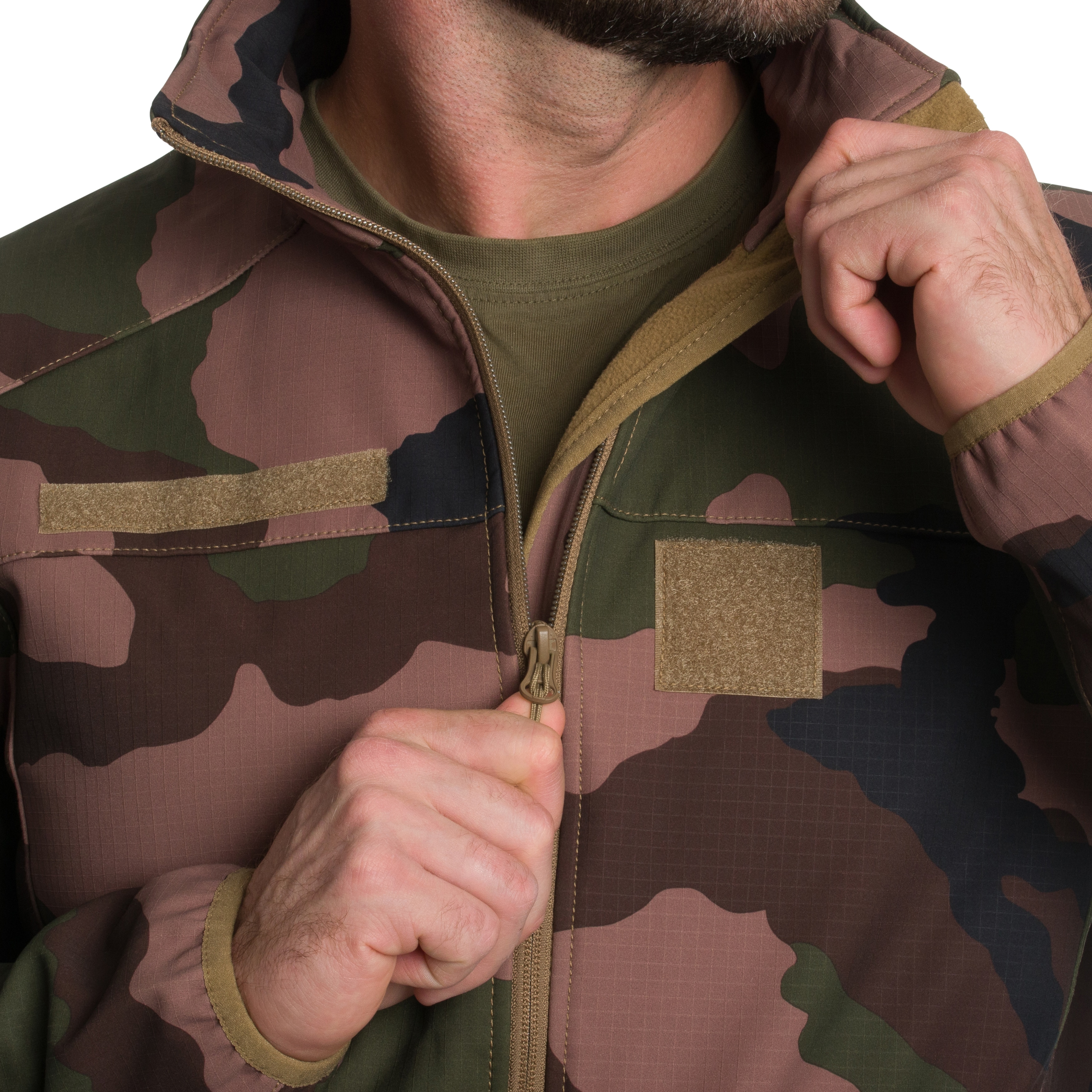 Kurtka A10 Equipment Softshell Fighter - CCE Camo