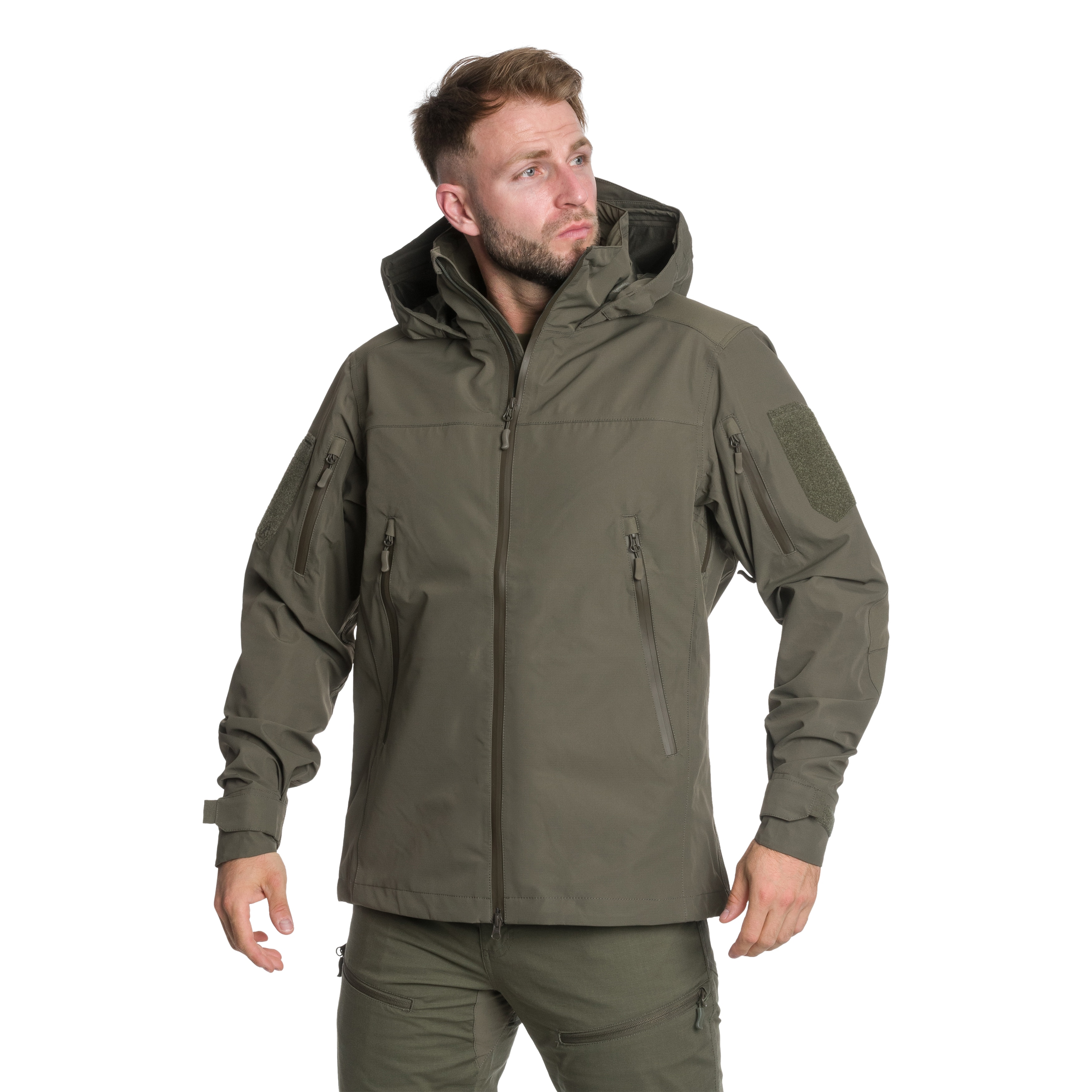 Kurtka A10 Equipment Fighter Hardshell Parka Jacket - Olive Green