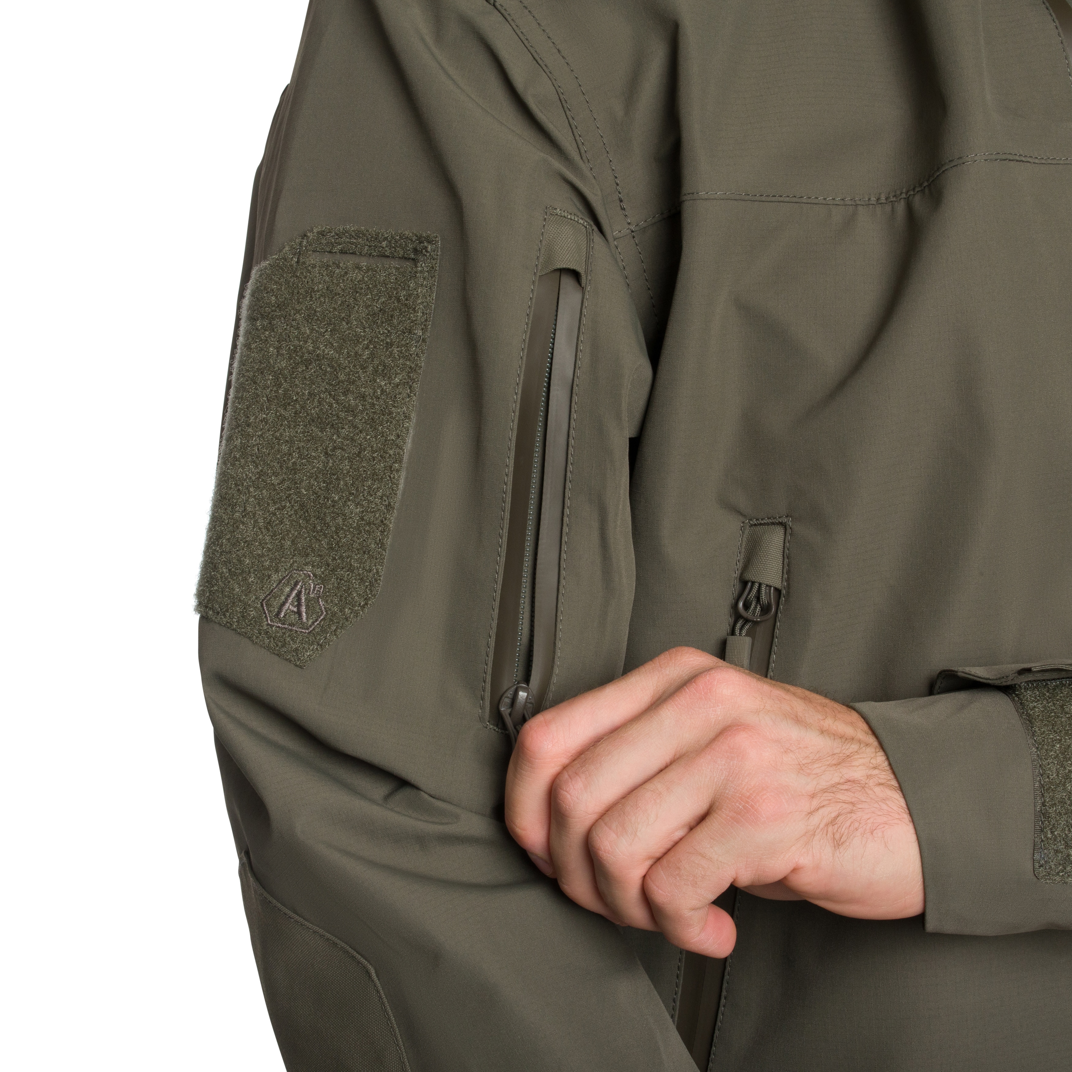 Kurtka A10 Equipment Fighter Hardshell Parka Jacket - Olive Green