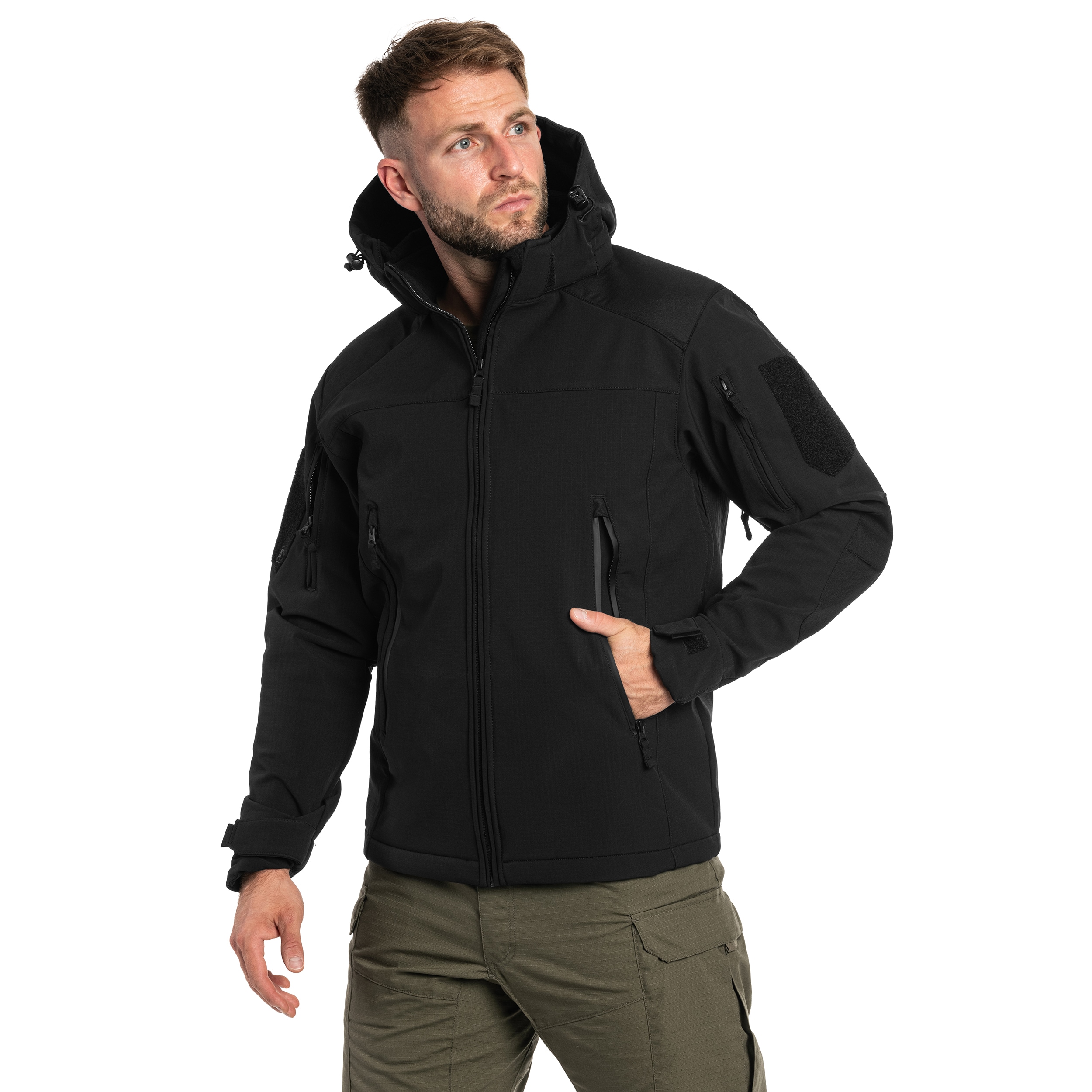 Kurtka A10 Equipment Softshell V2 Fighter - Black
