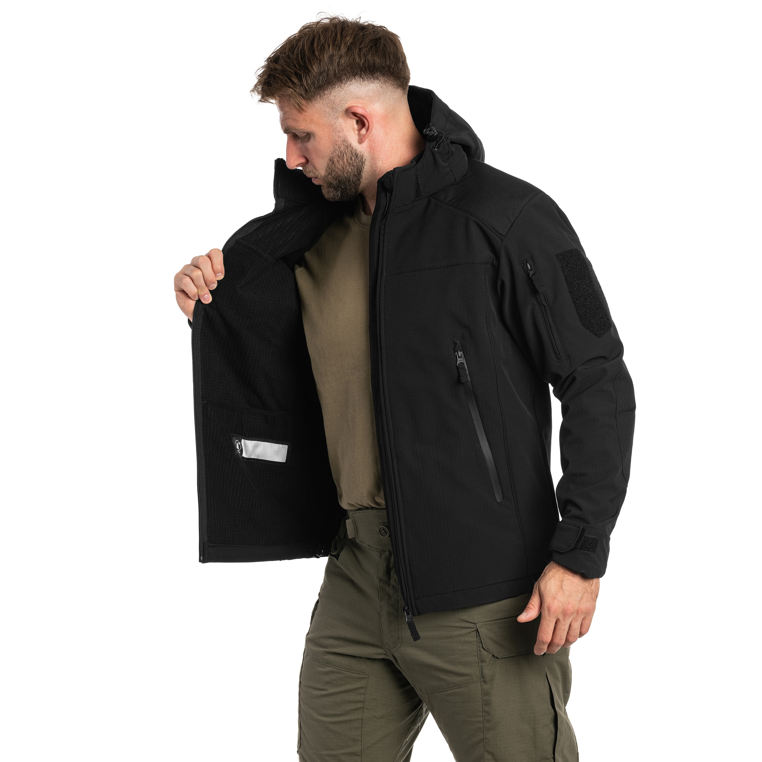 Kurtka A10 Equipment Softshell V2 Fighter - Black