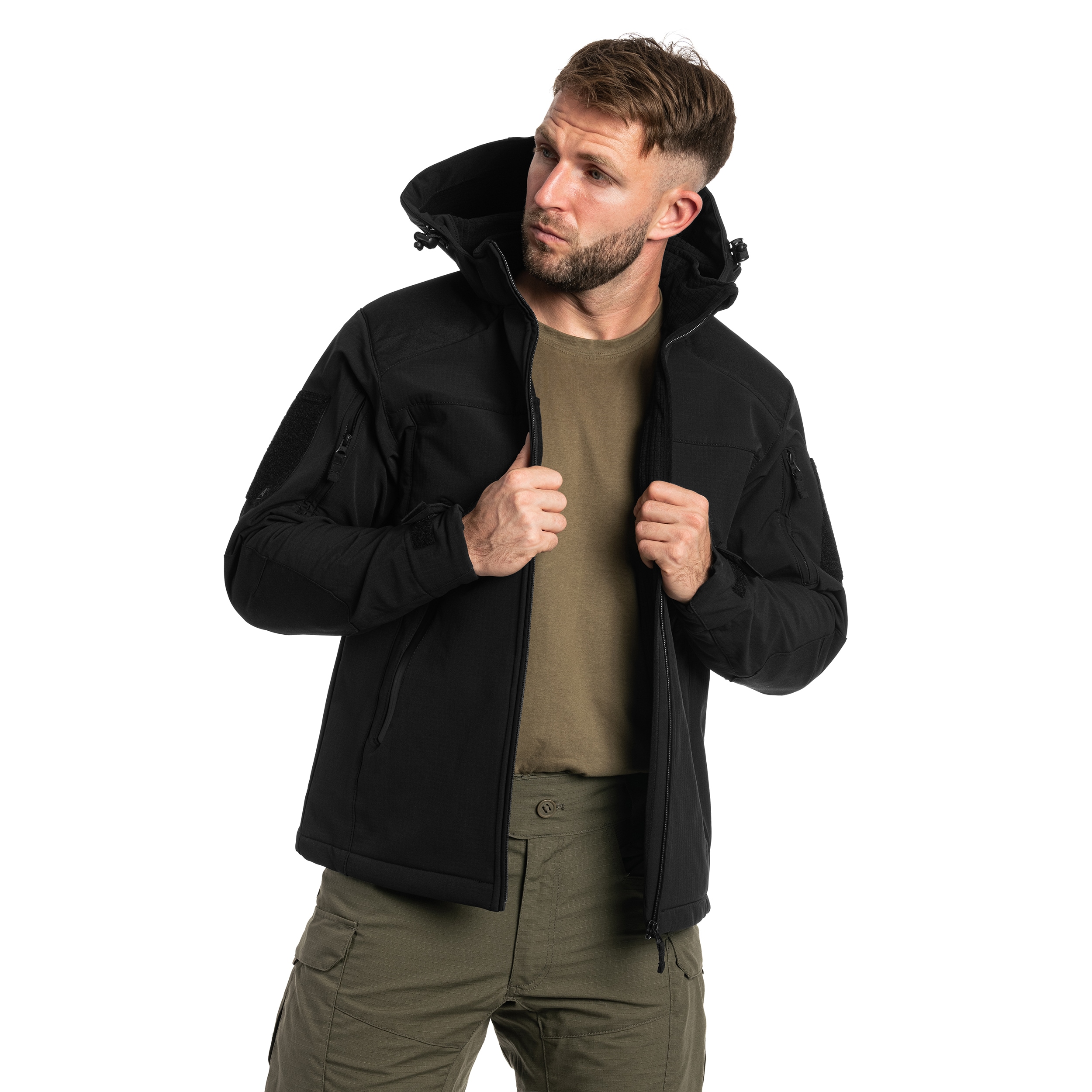 Kurtka A10 Equipment Softshell V2 Fighter - Black