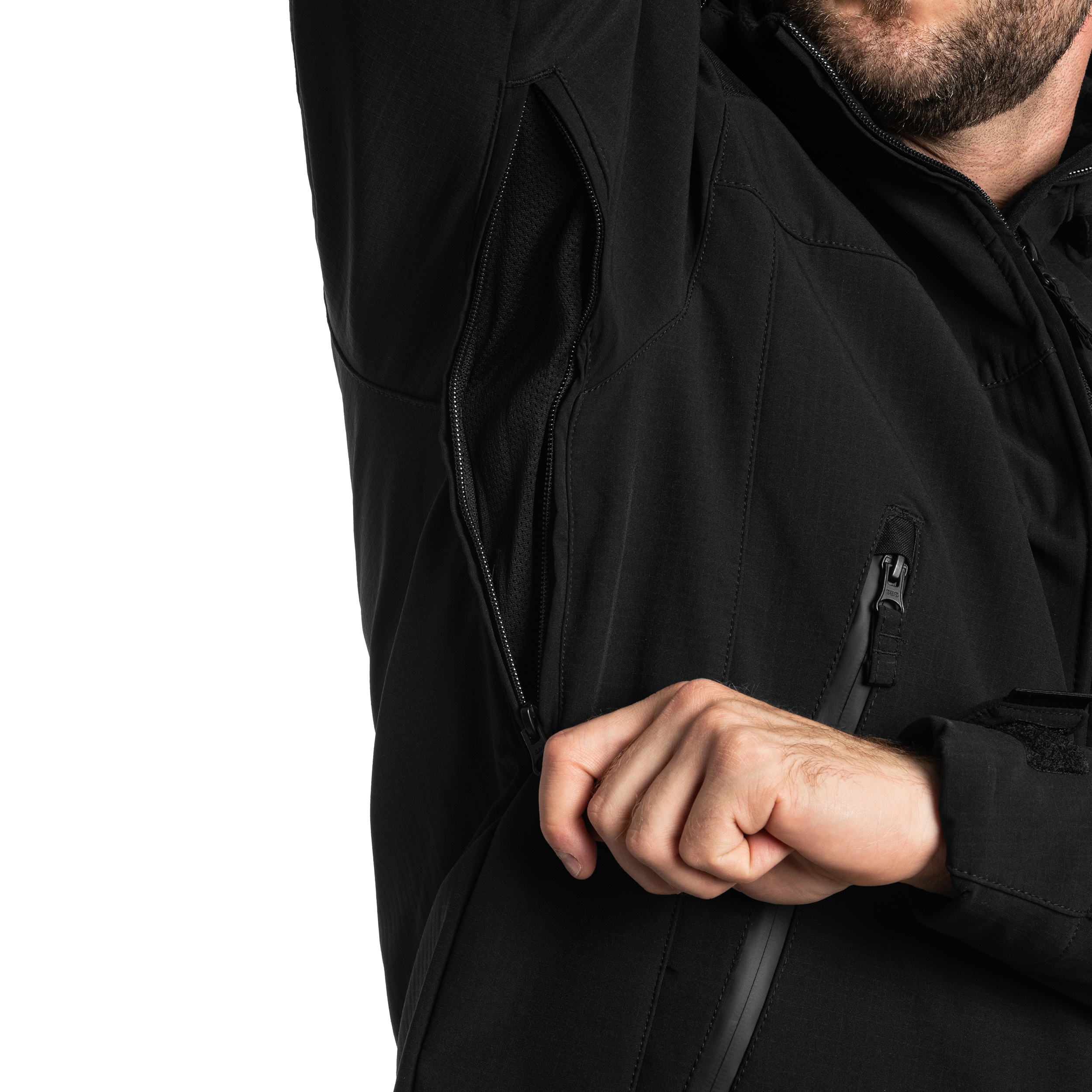 Kurtka A10 Equipment Softshell V2 Fighter - Black