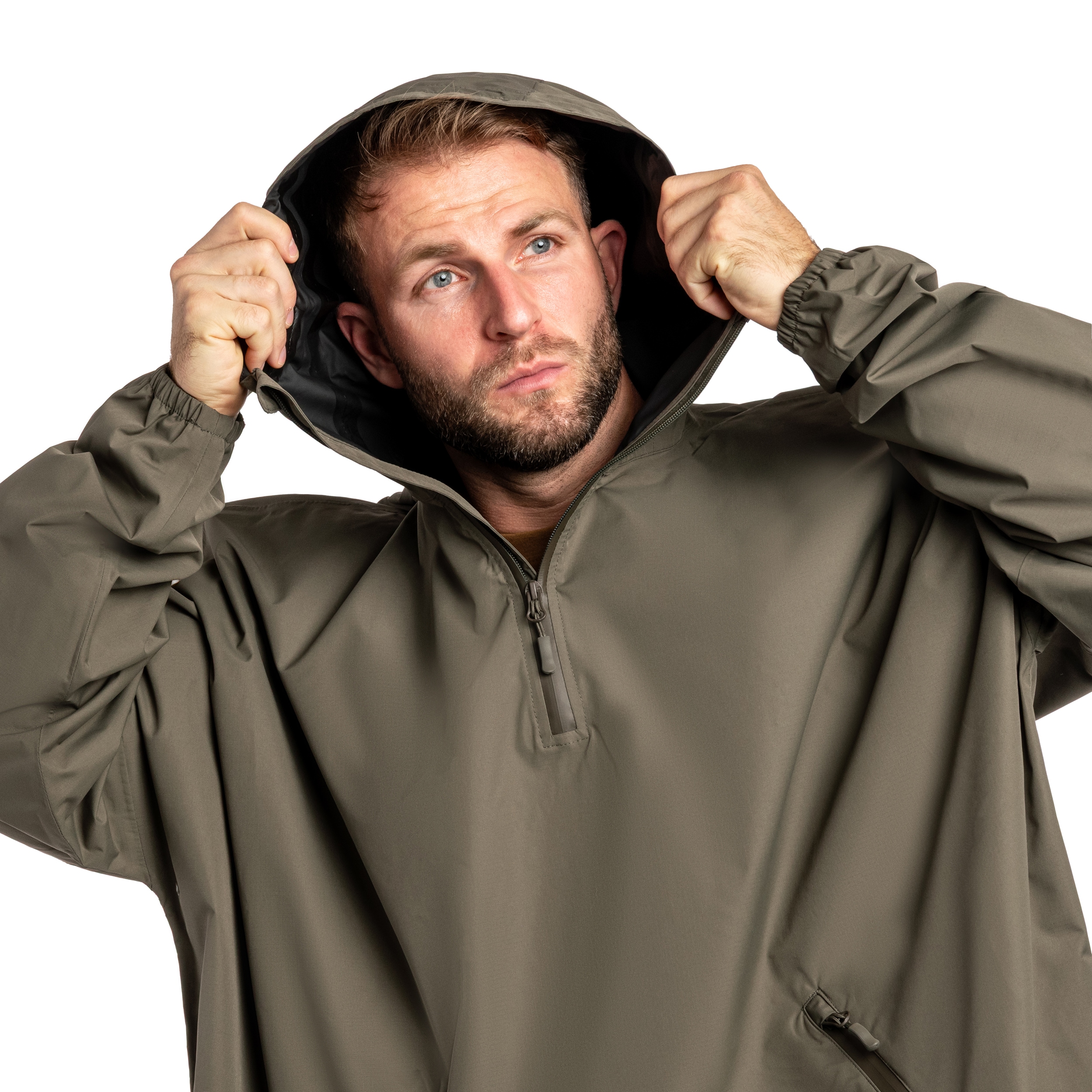 A10 Equipment Rain Protect Poncho - Olive Green