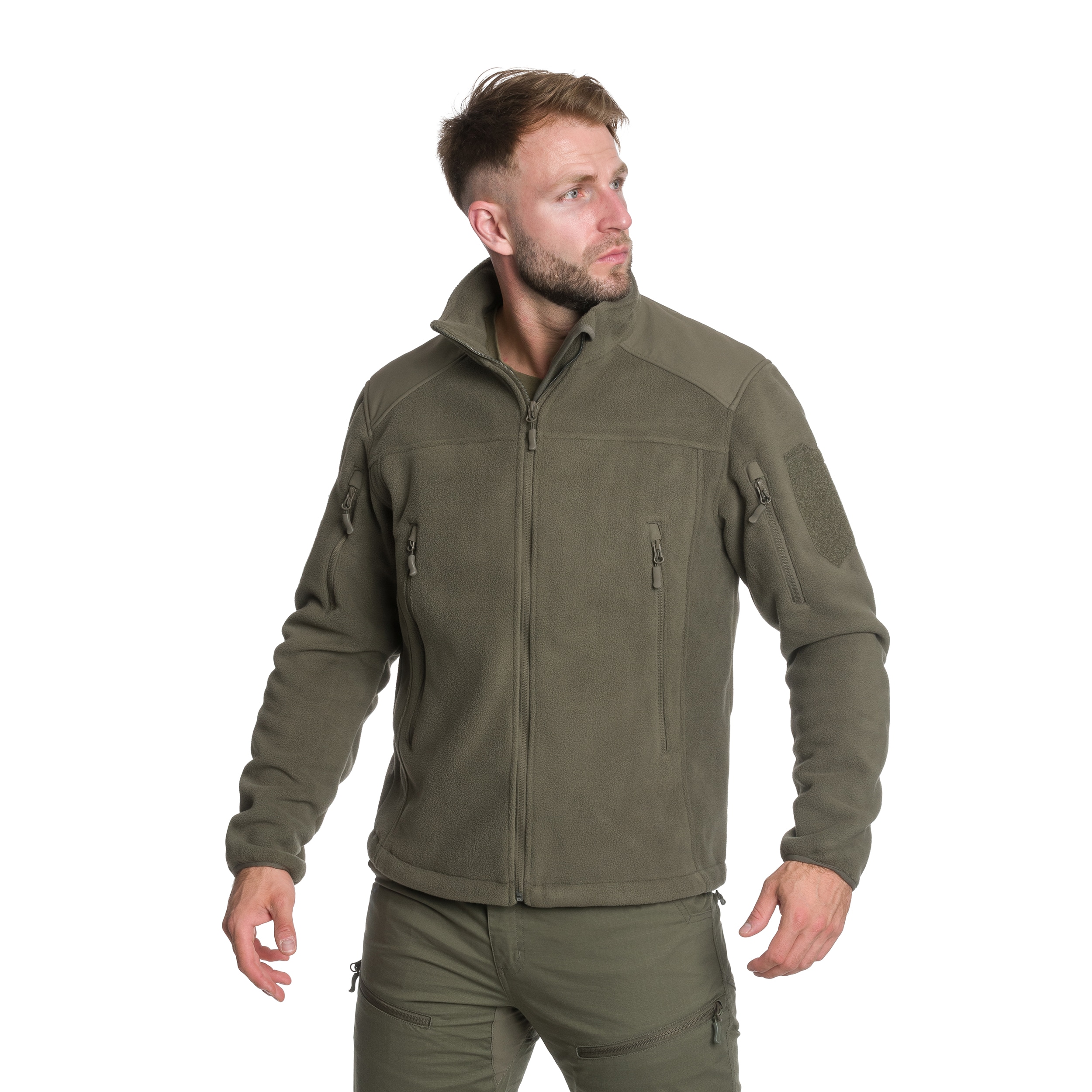 Polar A10 Equipment Fleece Fighter - Olive Green