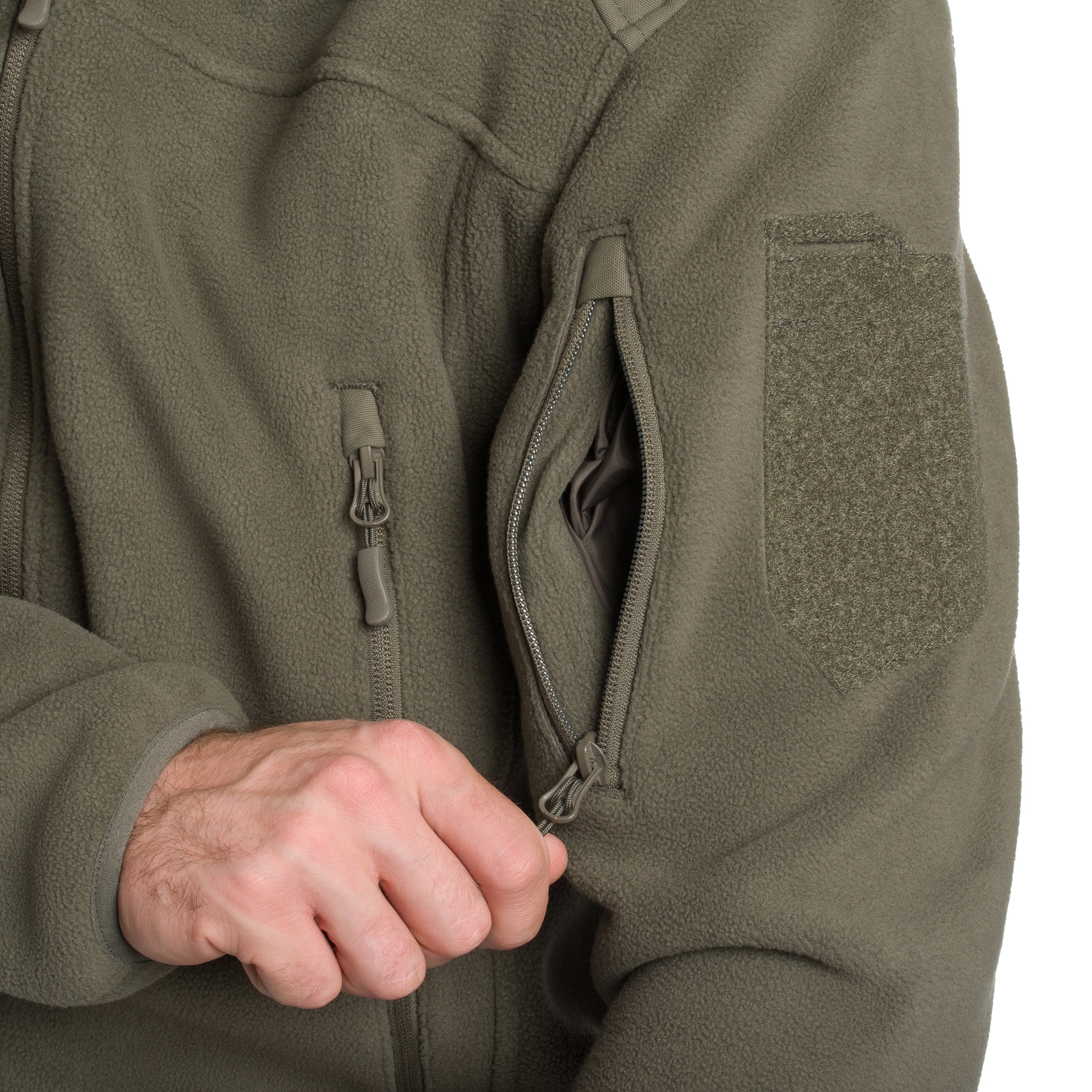 Polar A10 Equipment Fleece Fighter - Olive Green